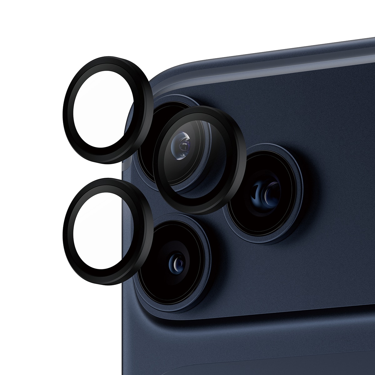 iPhone 17 Pro Hoops Camera Lens Protector Nero