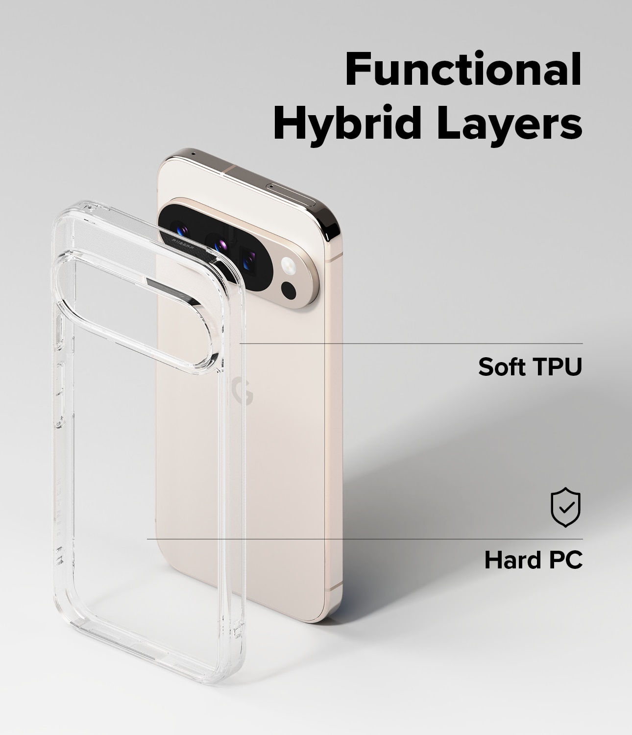 Cover Fusion Google Pixel 10 Pro Clear