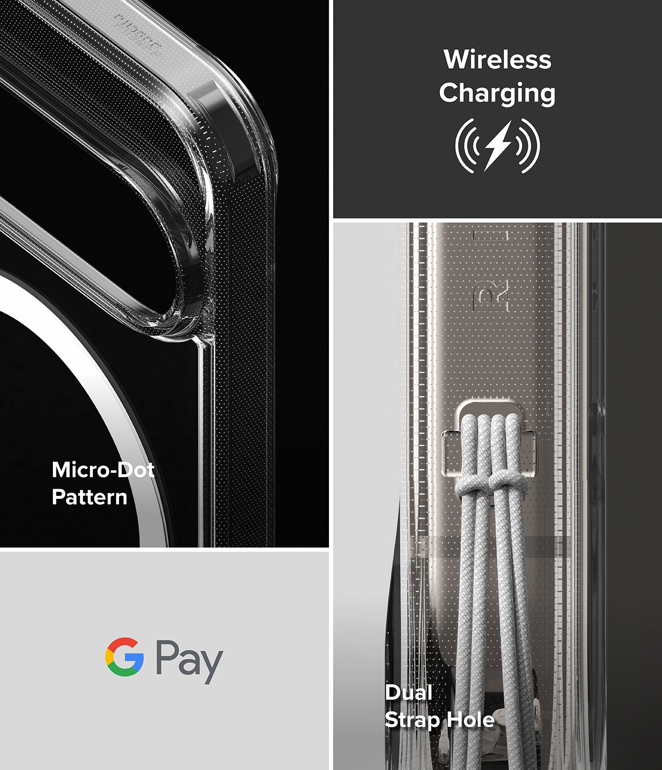 Cover Fusion Magnetic Google Pixel 10 Pro Trasparente