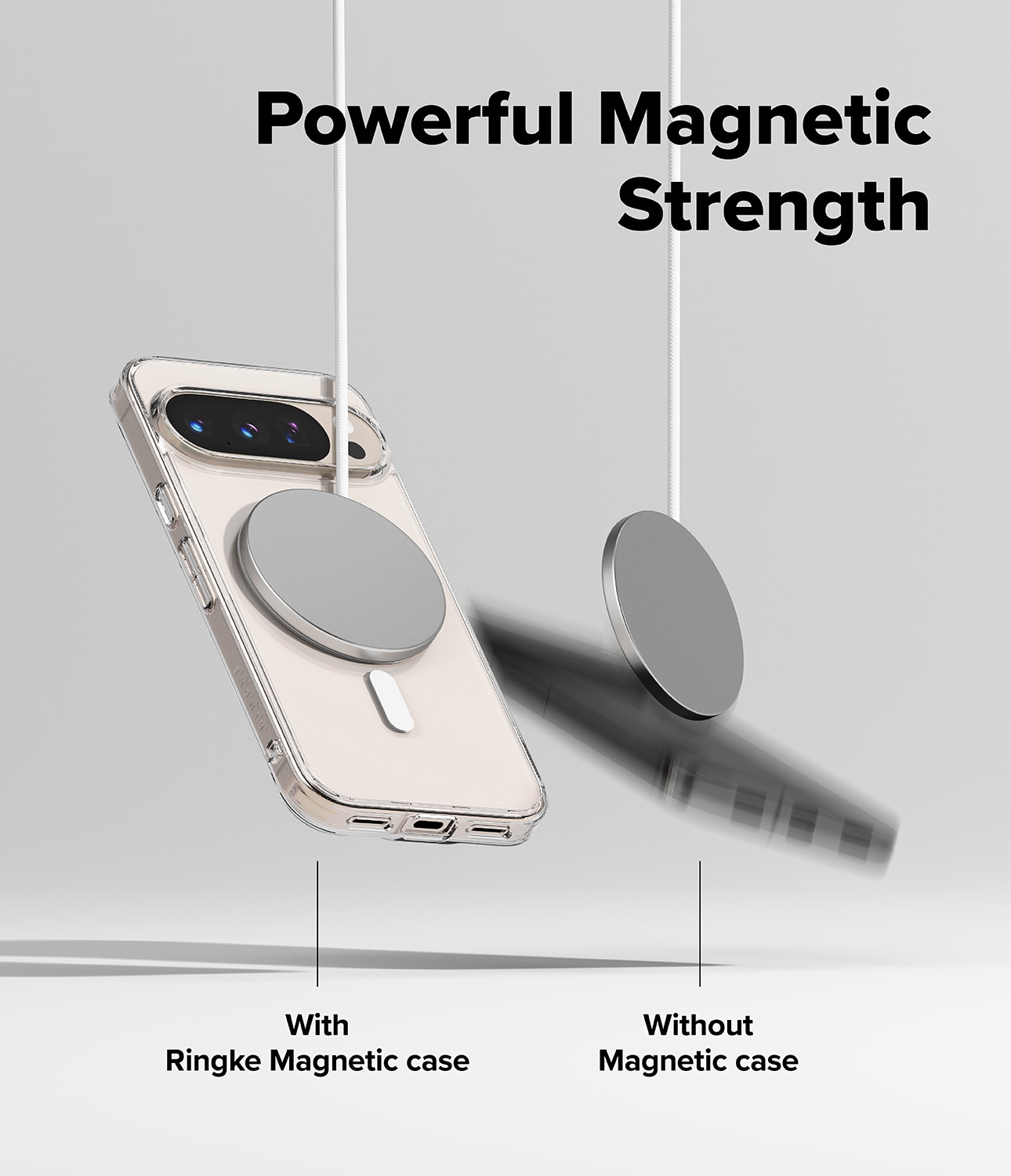 Cover Fusion Magnetic Google Pixel 10 Pro Trasparente