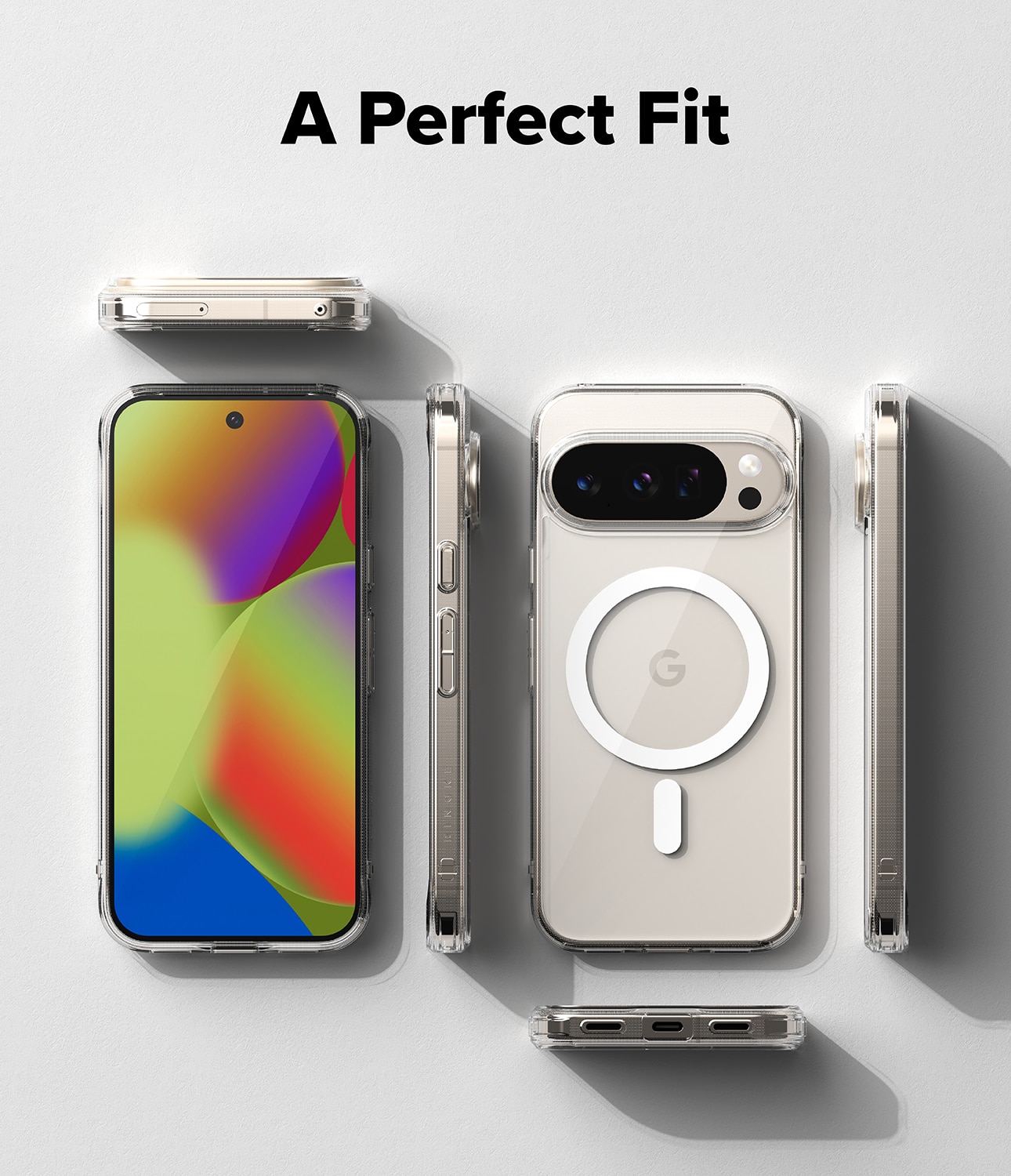 Cover Fusion Magnetic Google Pixel 10 Pro Trasparente