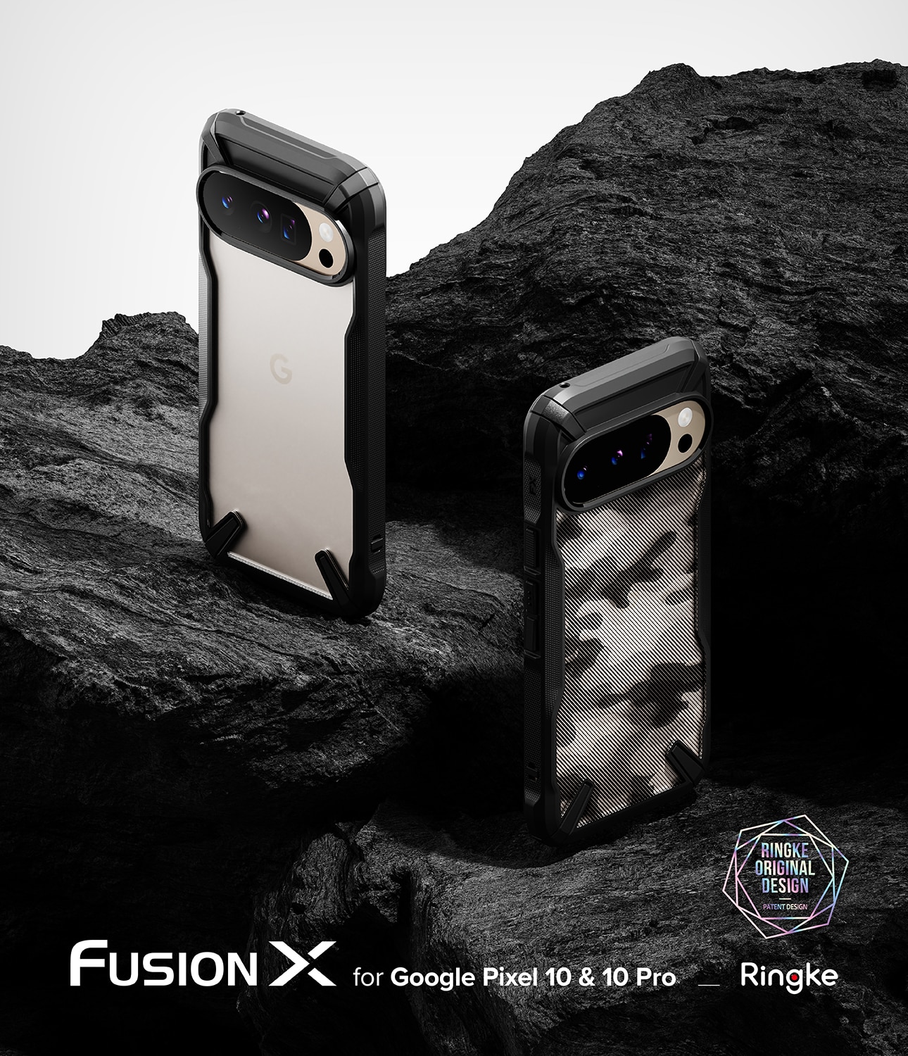 Cover Fusion X Google Pixel 10 Pro Camo Black
