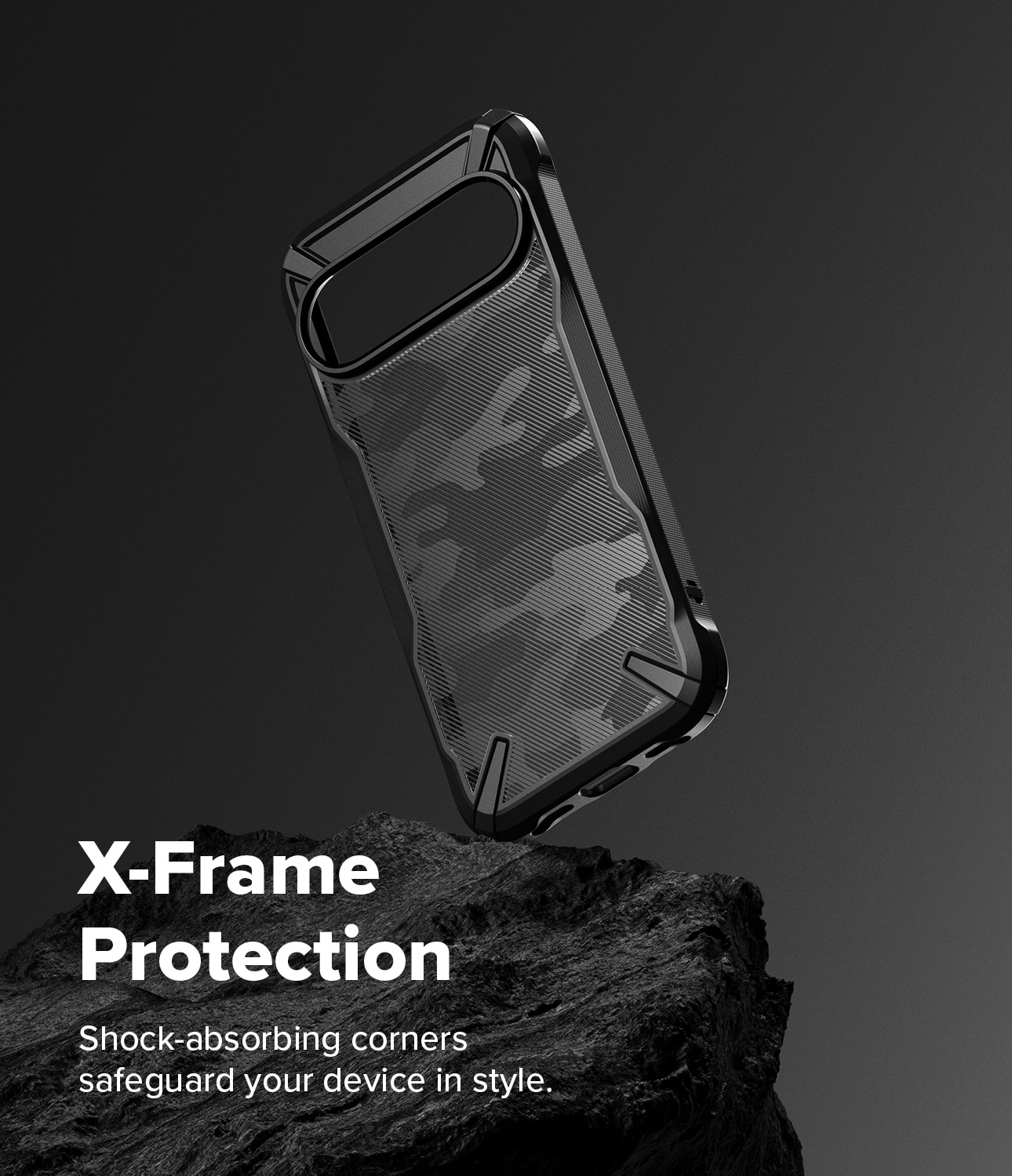Cover Fusion X Google Pixel 10 Pro Camo Black