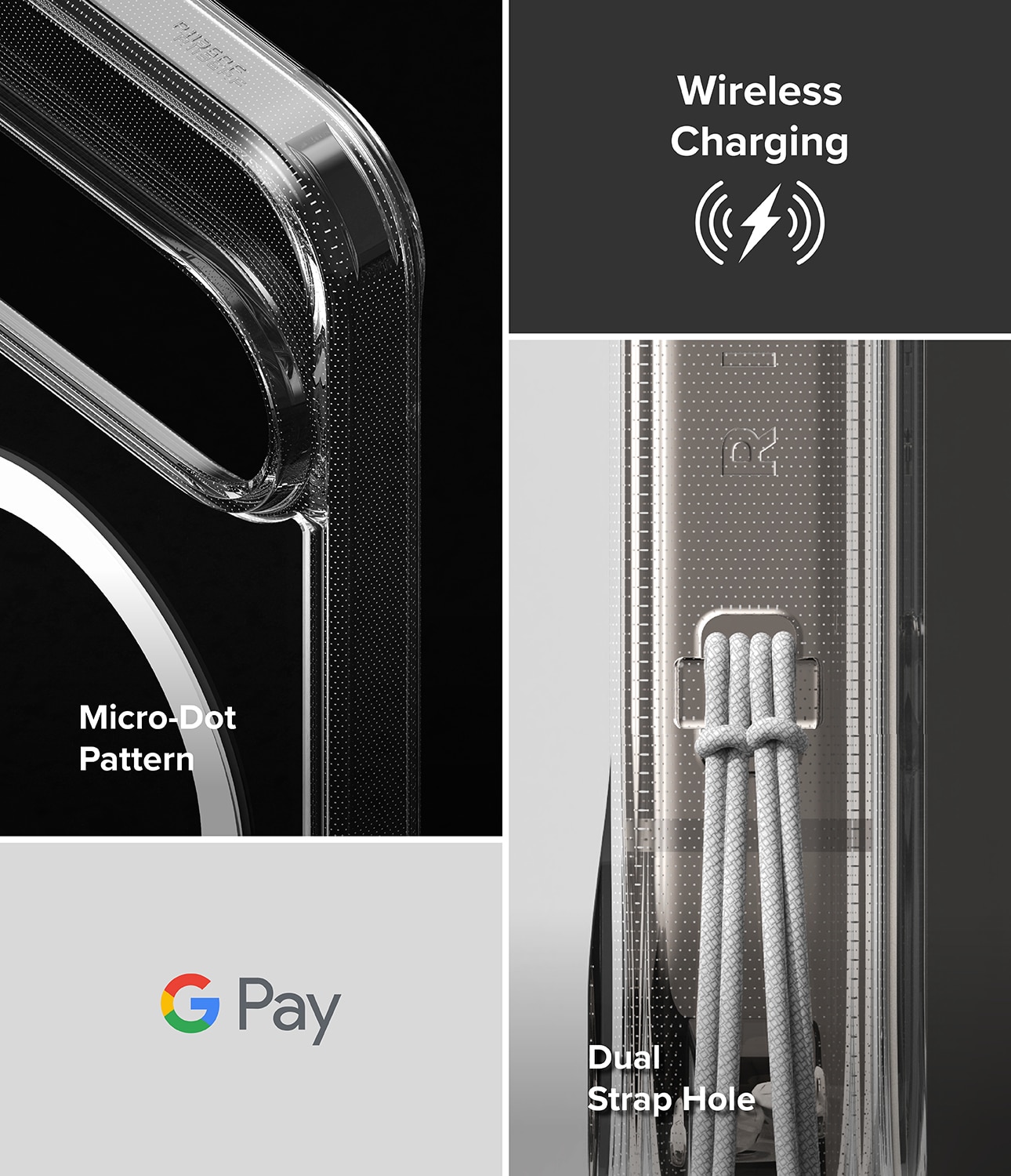 Cover Fusion Magnetic Google Pixel 10 Pro XL Trasparente