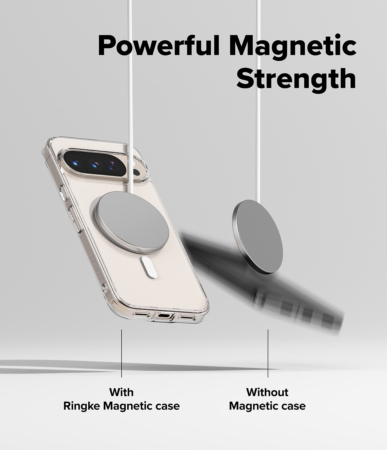 Cover Fusion Magnetic Google Pixel 10 Pro XL Trasparente