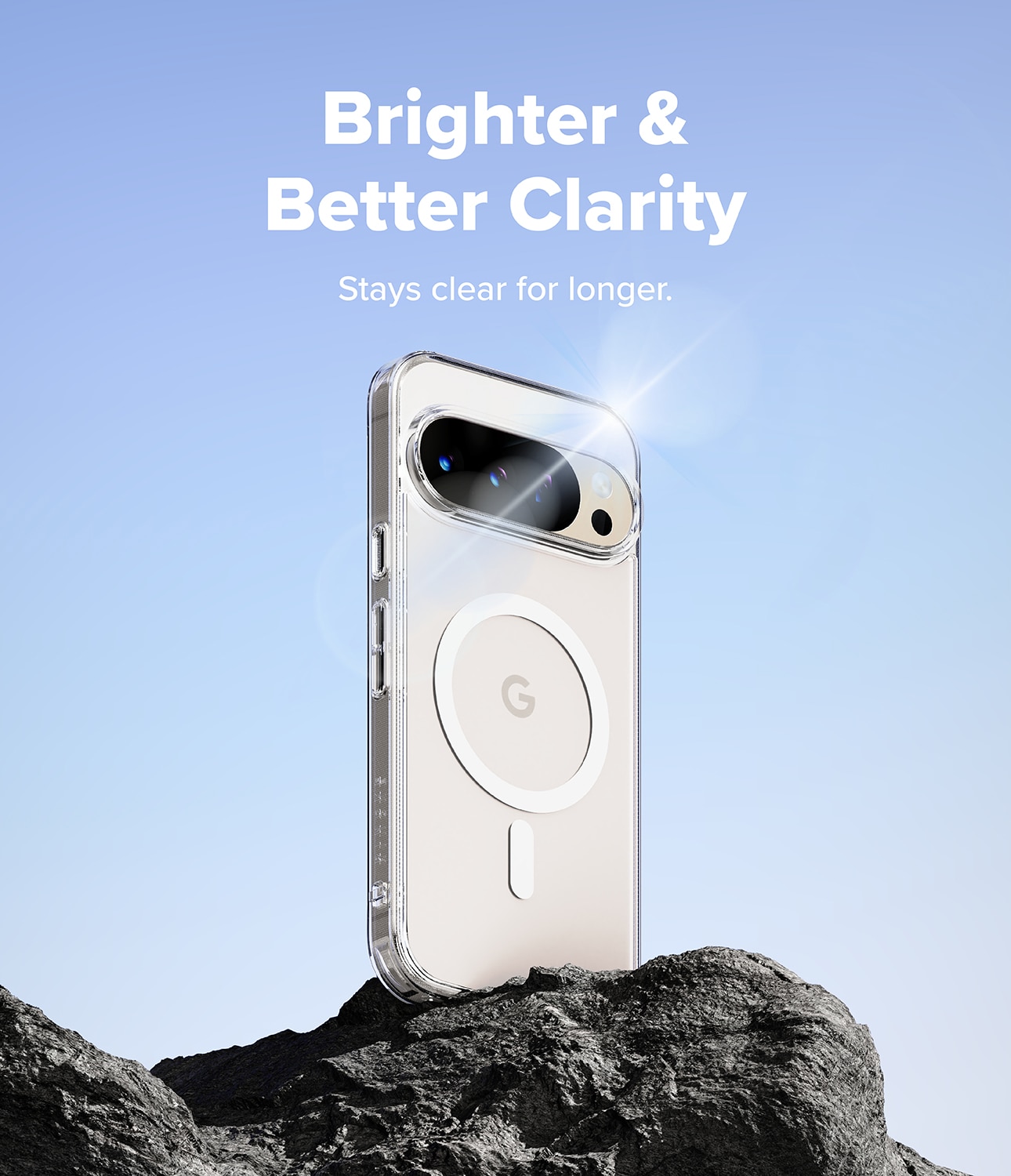 Cover Fusion Magnetic Google Pixel 10 Pro XL Trasparente