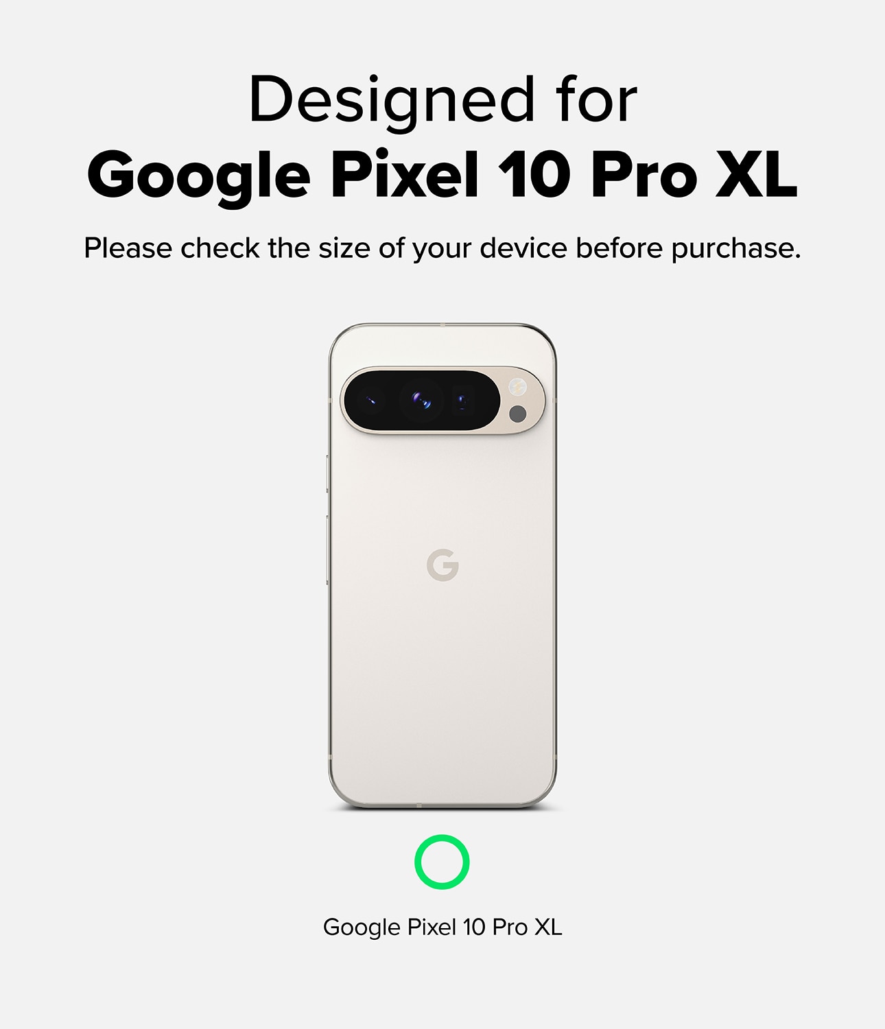 Cover Onyx Google Pixel 10 Pro XL Black