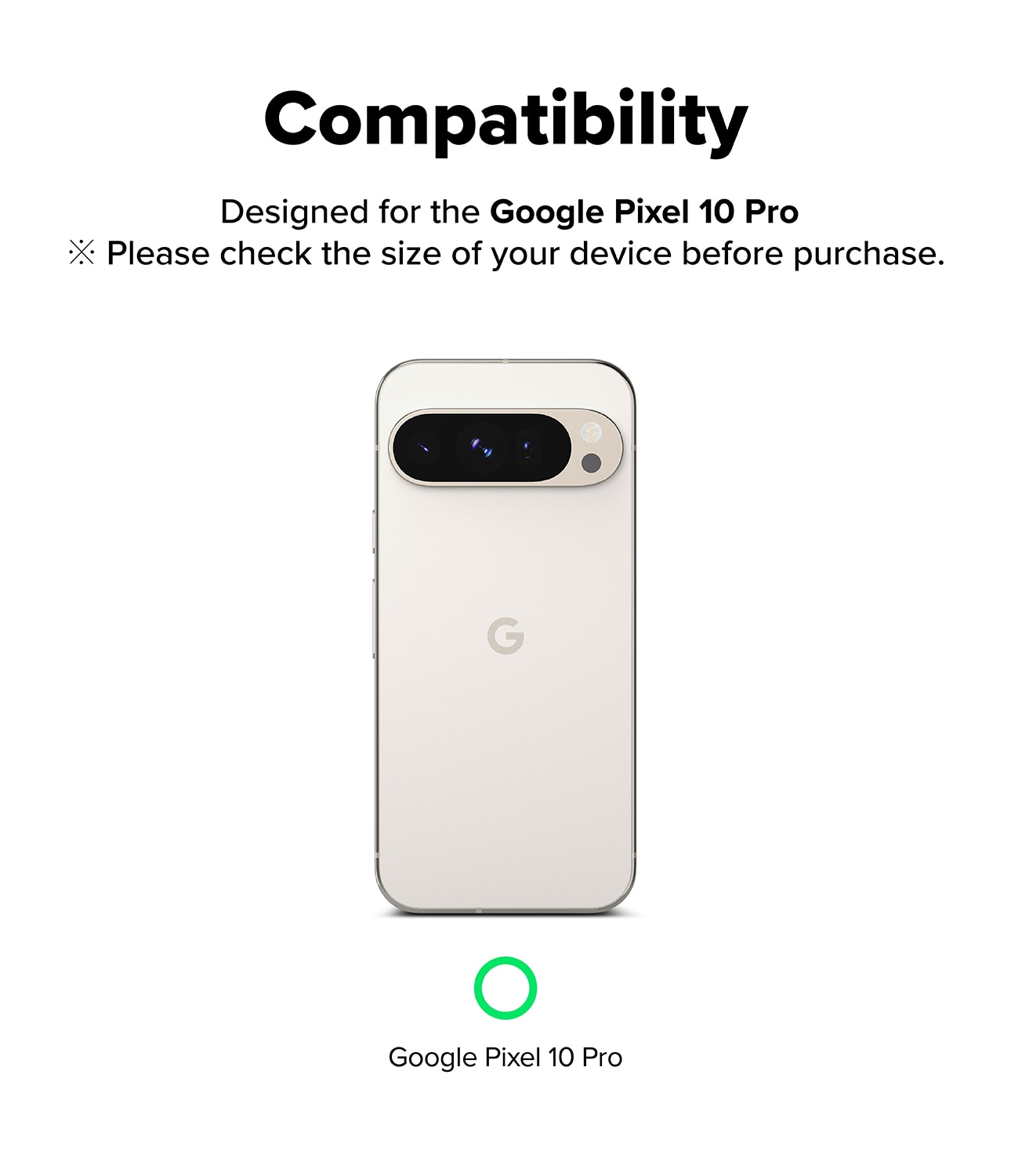 Camera Protector Glass (2 pezzi) Google Pixel 10 Pro