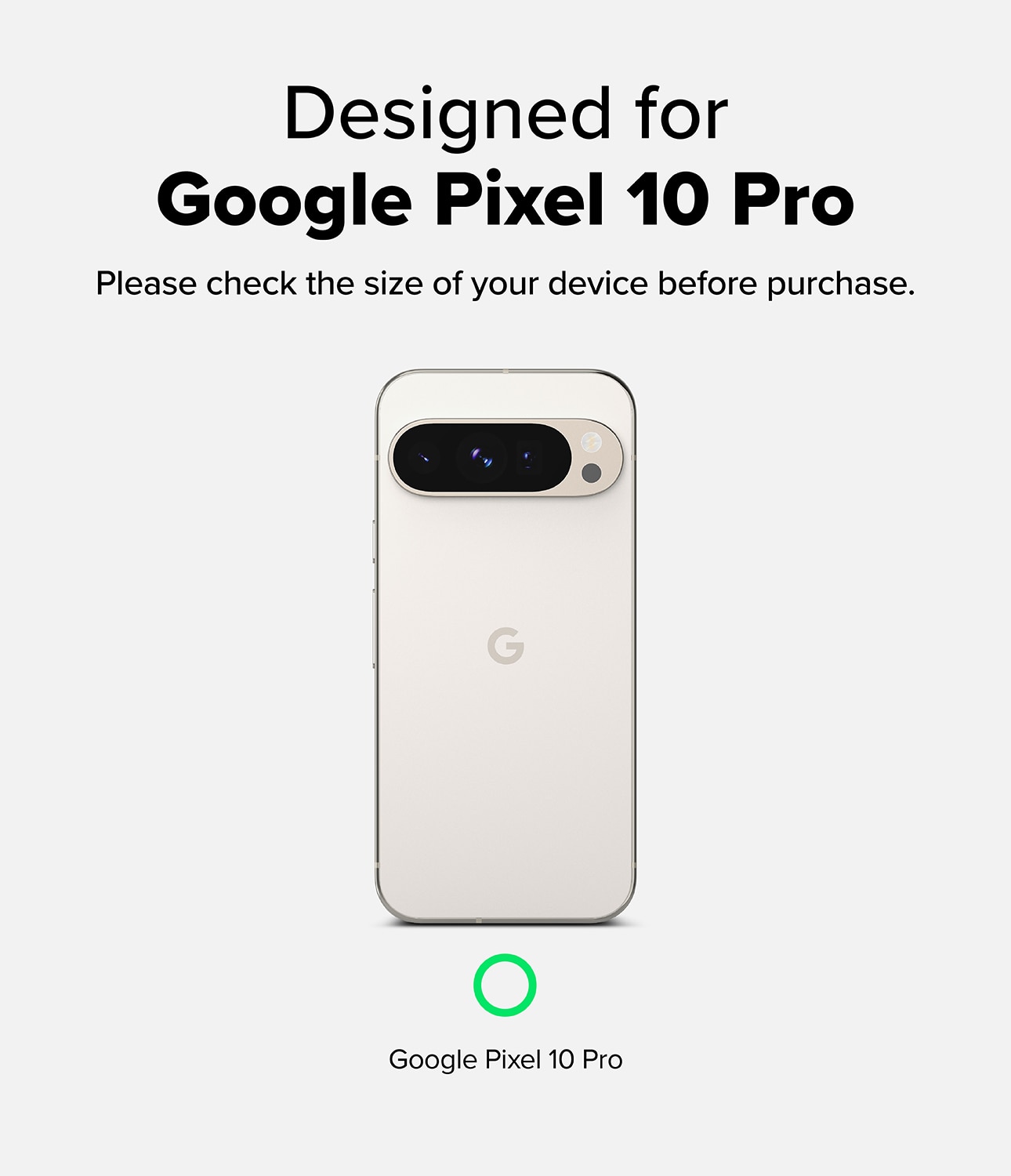 Cover Onyx Google Pixel 10 Pro Dark Green