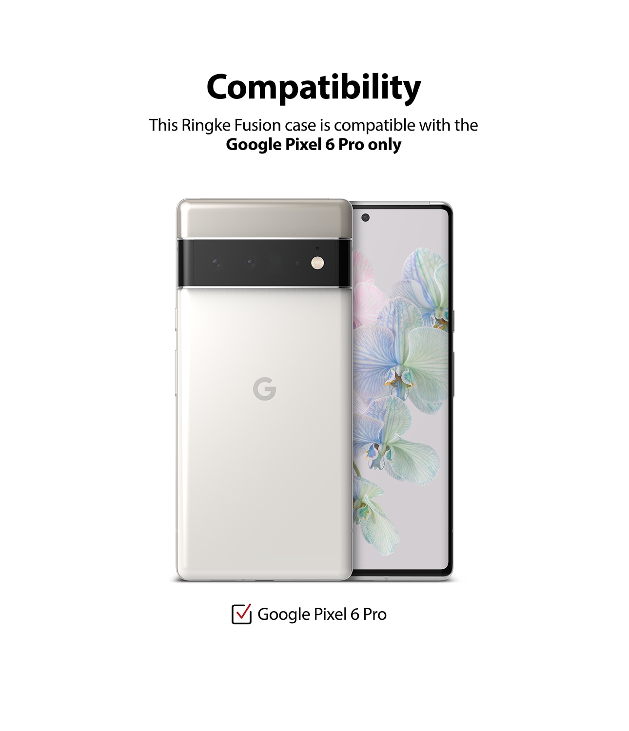 Cover Fusion Google Pixel 6 Pro Clear