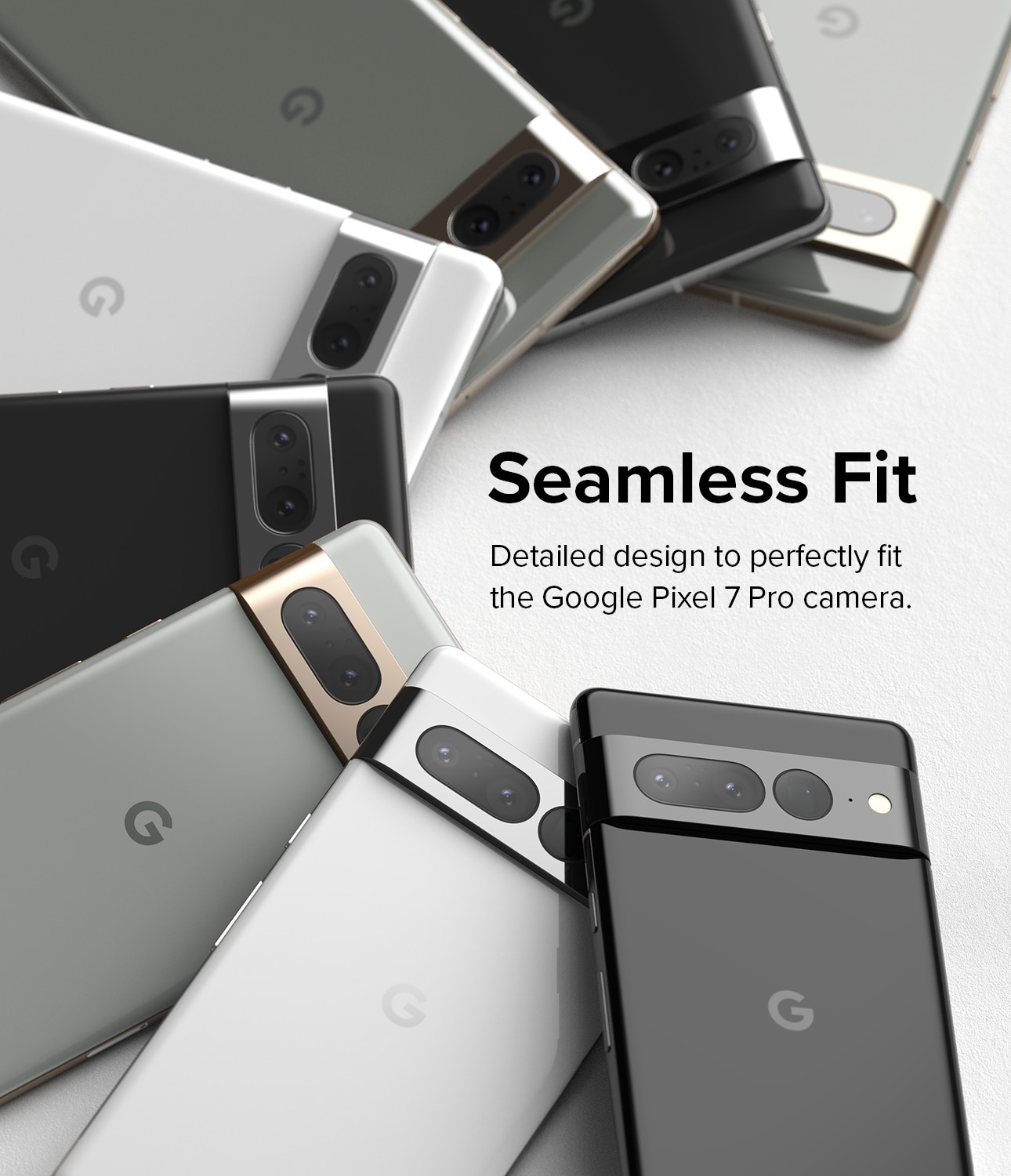 Camera Protector Glass (3-pack) Google Pixel 7 Pro Trasparente
