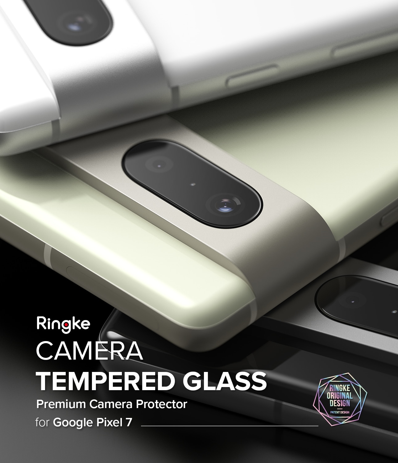 Camera Protector Glass (3-pack) Google Pixel 7 Trasparente