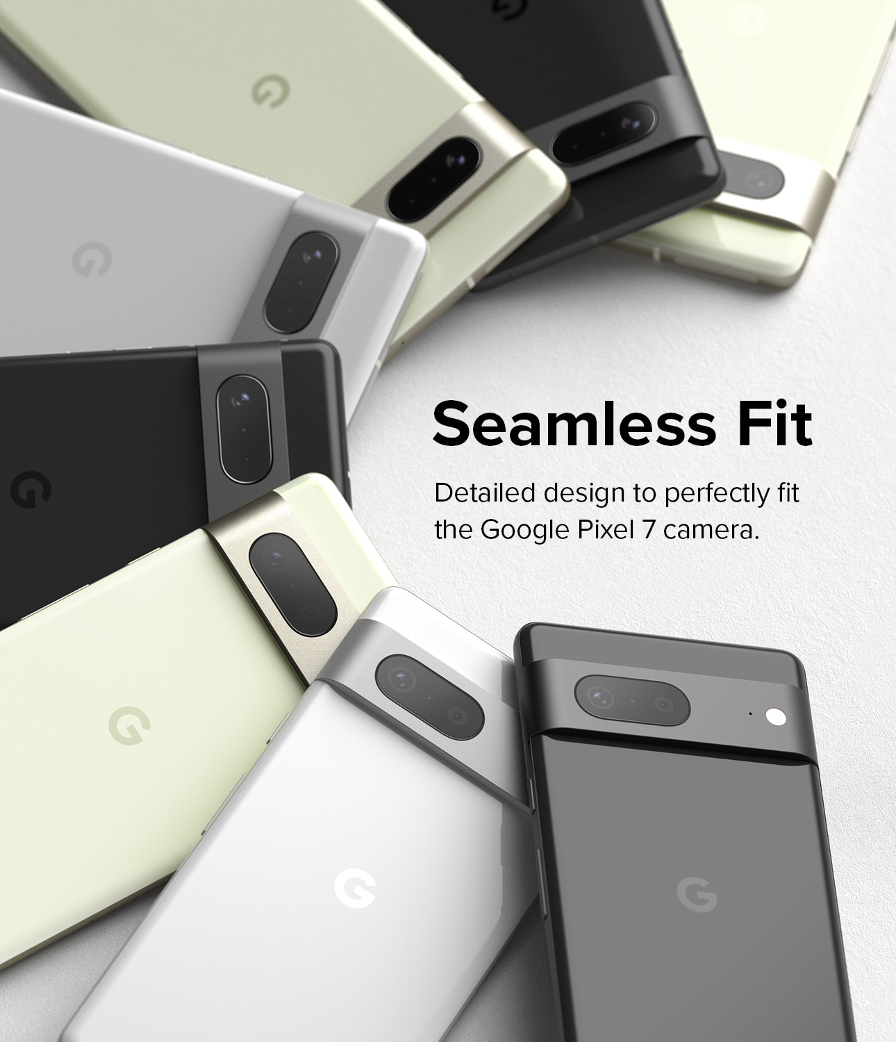 Camera Protector Glass (3-pack) Google Pixel 7 Trasparente