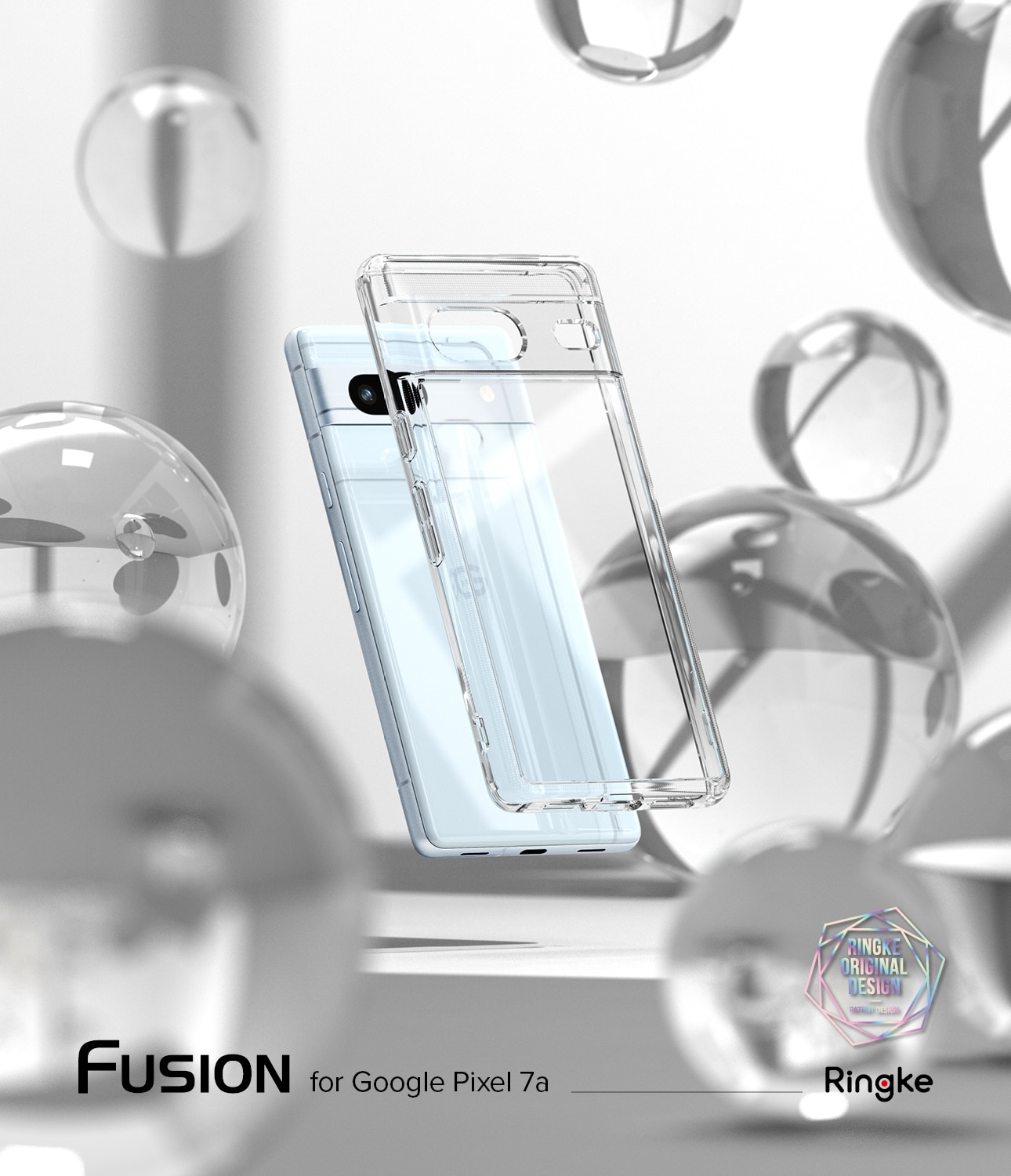 Cover Fusion Google Pixel 7a Clear