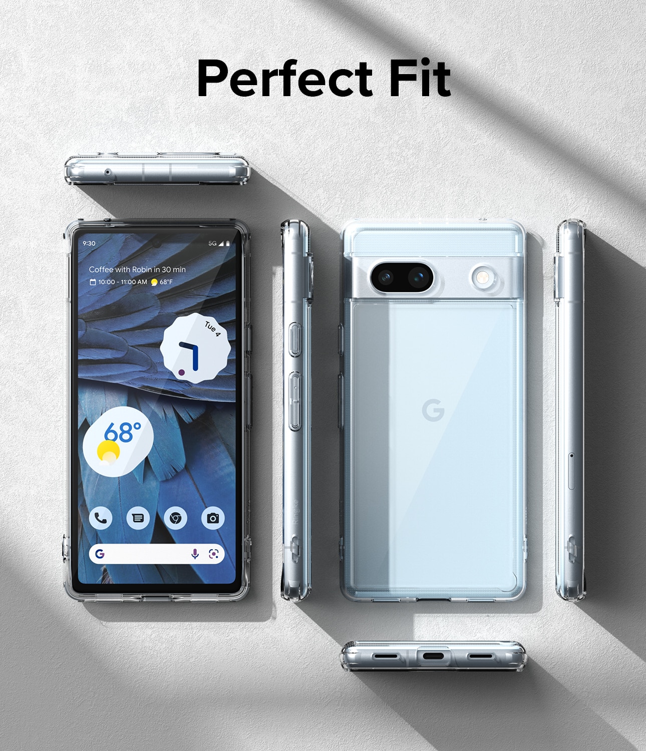 Cover Fusion Google Pixel 7a Clear