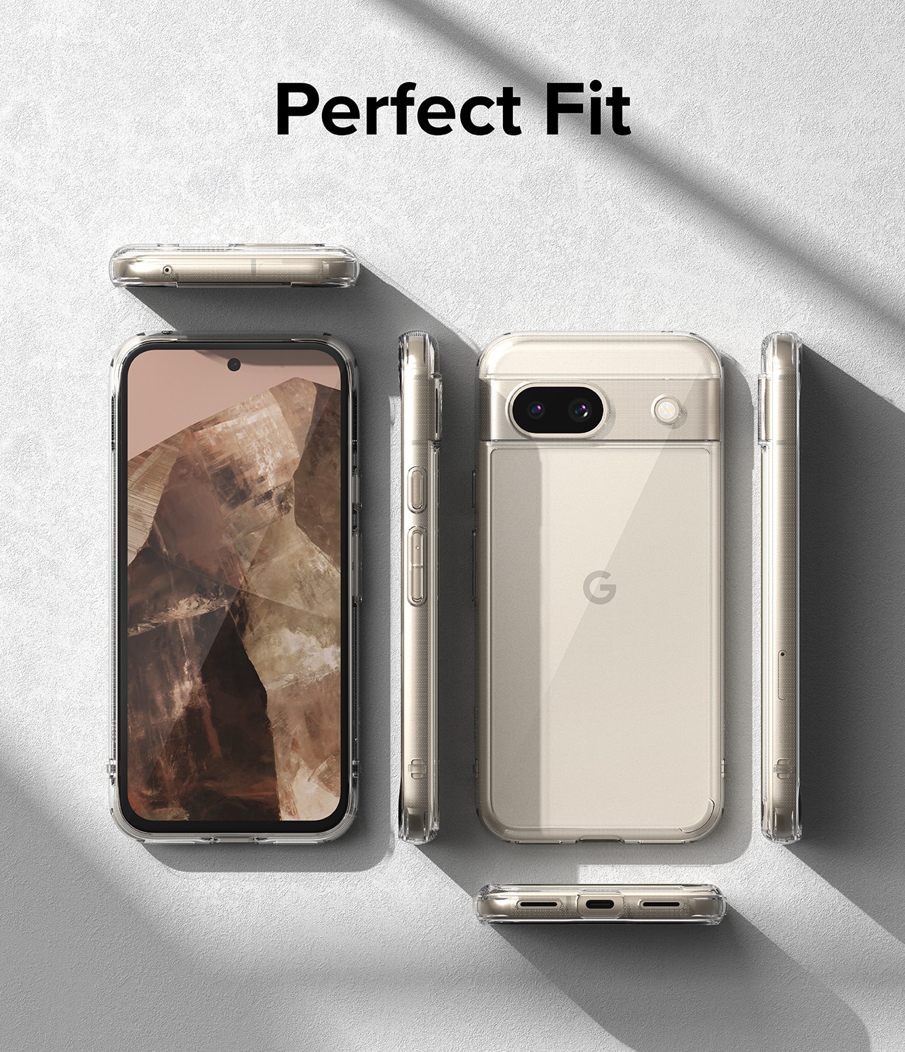 Cover Fusion Google Pixel 8a Clear