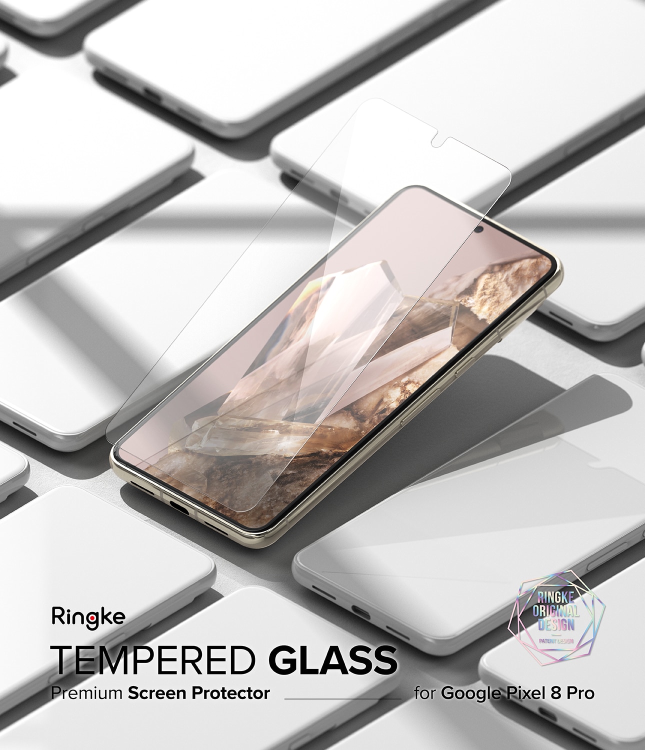 Screen Protector Glass Google Pixel 8 Pro (2 pezzi)