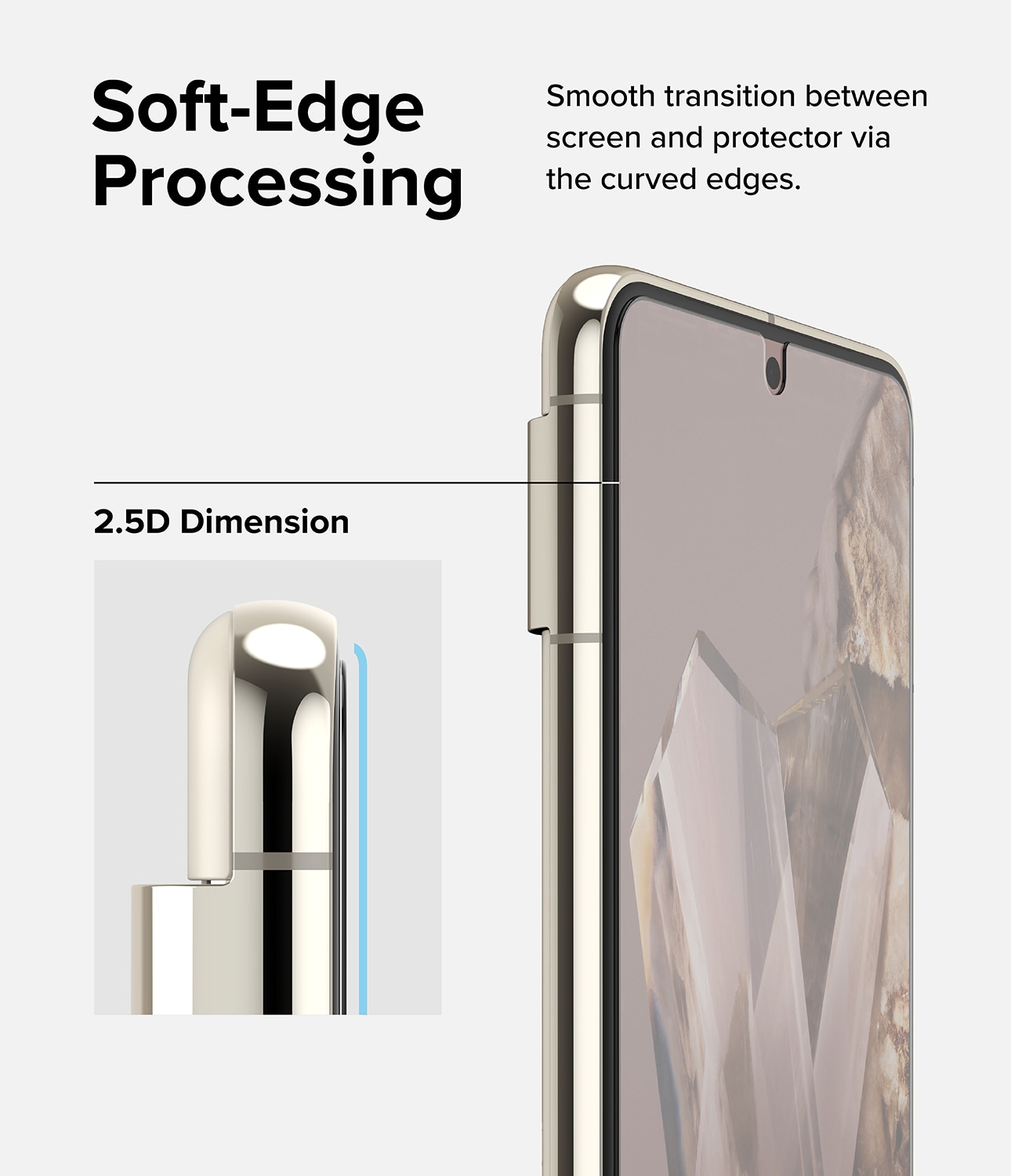 Screen Protector Glass Google Pixel 8 Pro (2 pezzi)