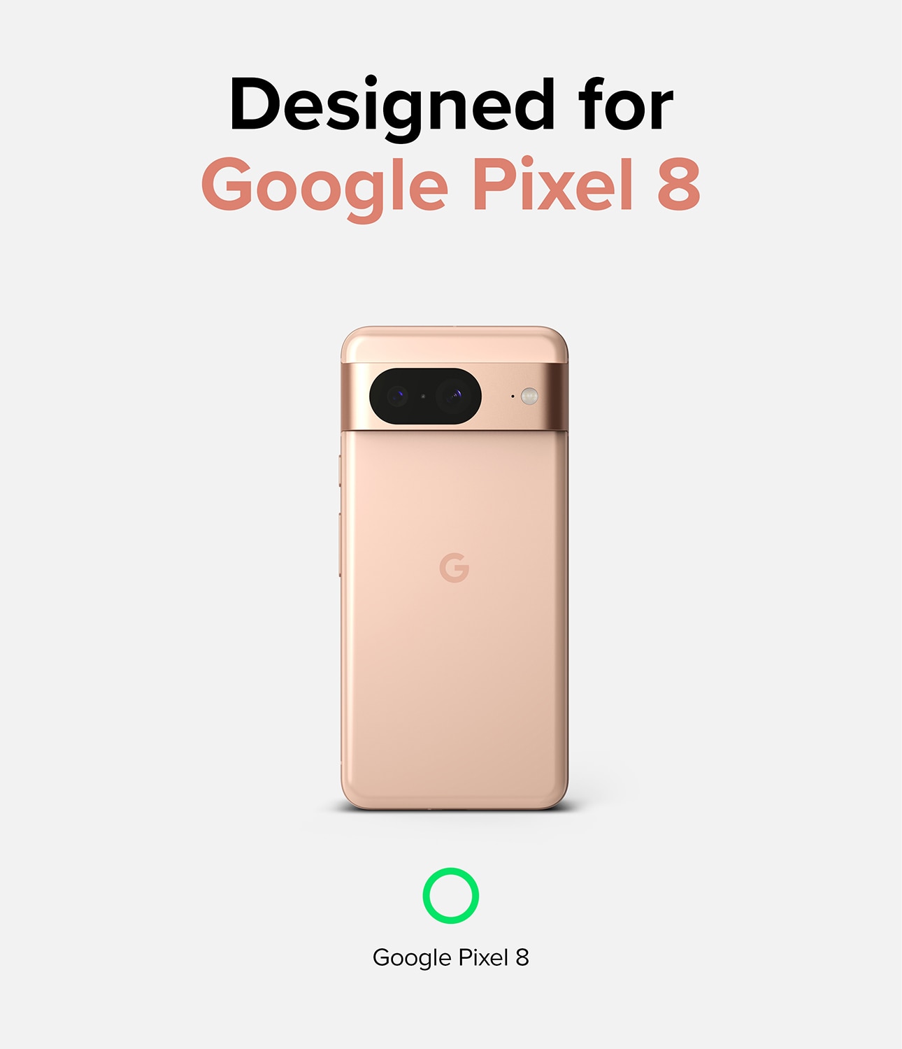 Cover Fusion Google Pixel 8 Trasparente