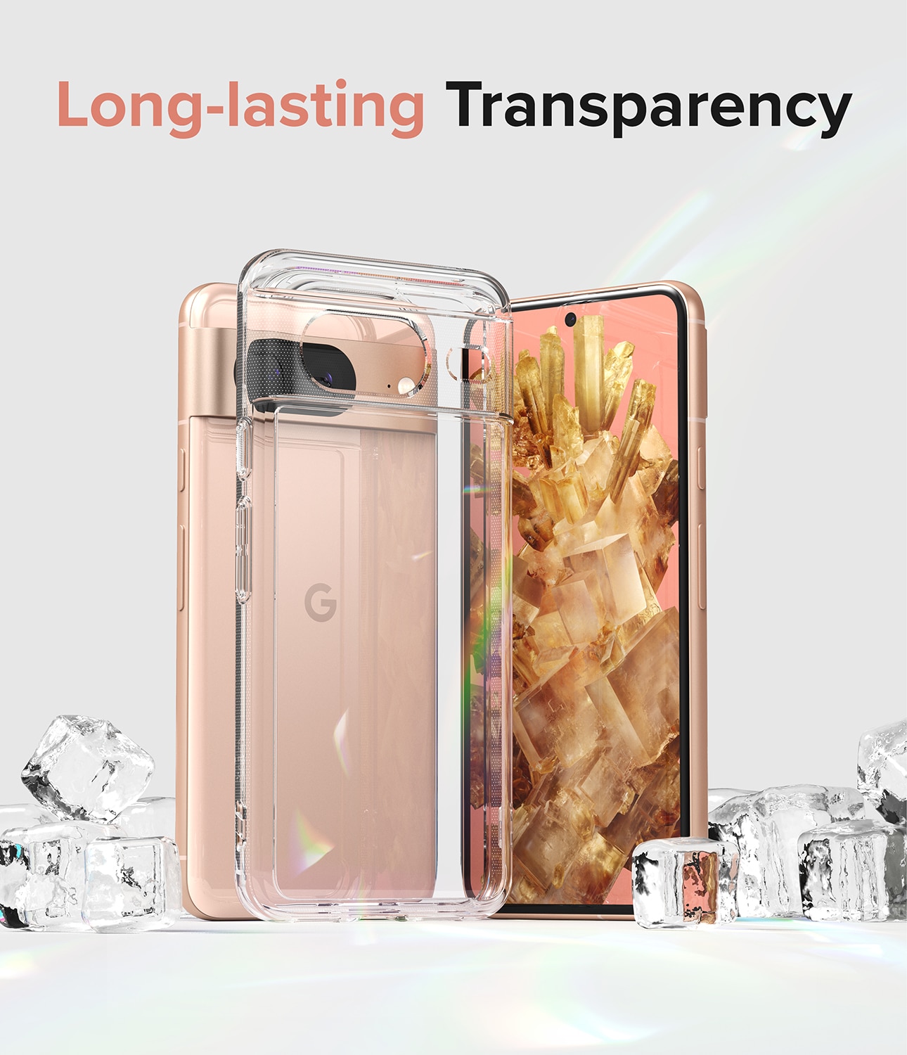 Cover Fusion Google Pixel 8 Trasparente