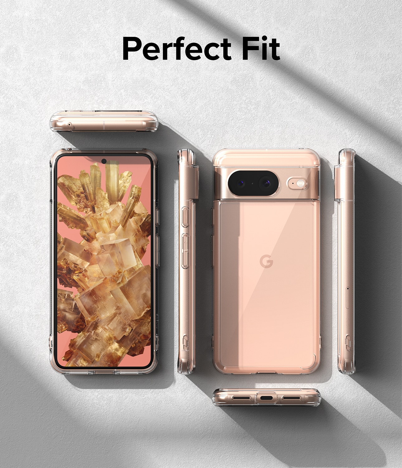 Cover Fusion Google Pixel 8 Trasparente
