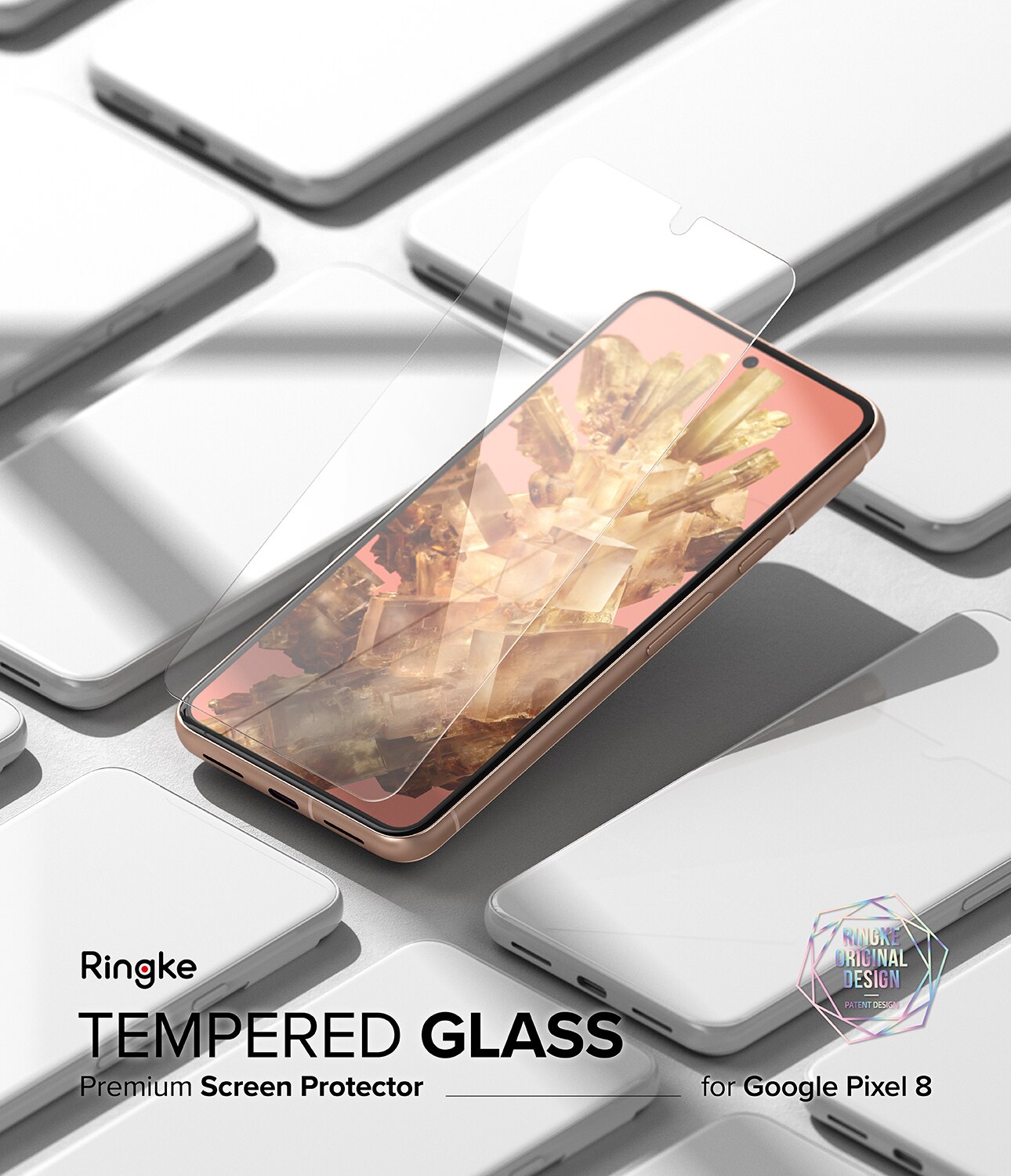 Screen Protector Glass Google Pixel 8 (2 pezzi)