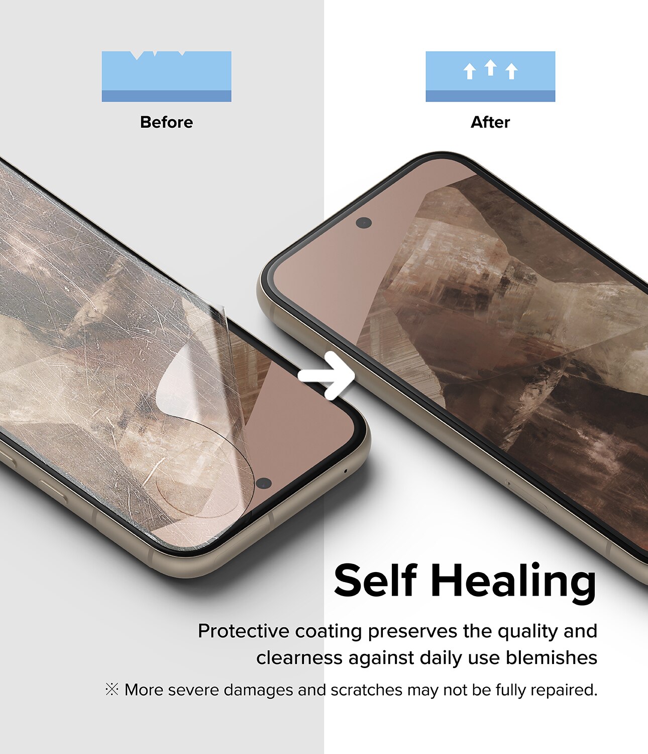 Dual Easy Screen Protector (2 pezzi) Google Pixel 8a