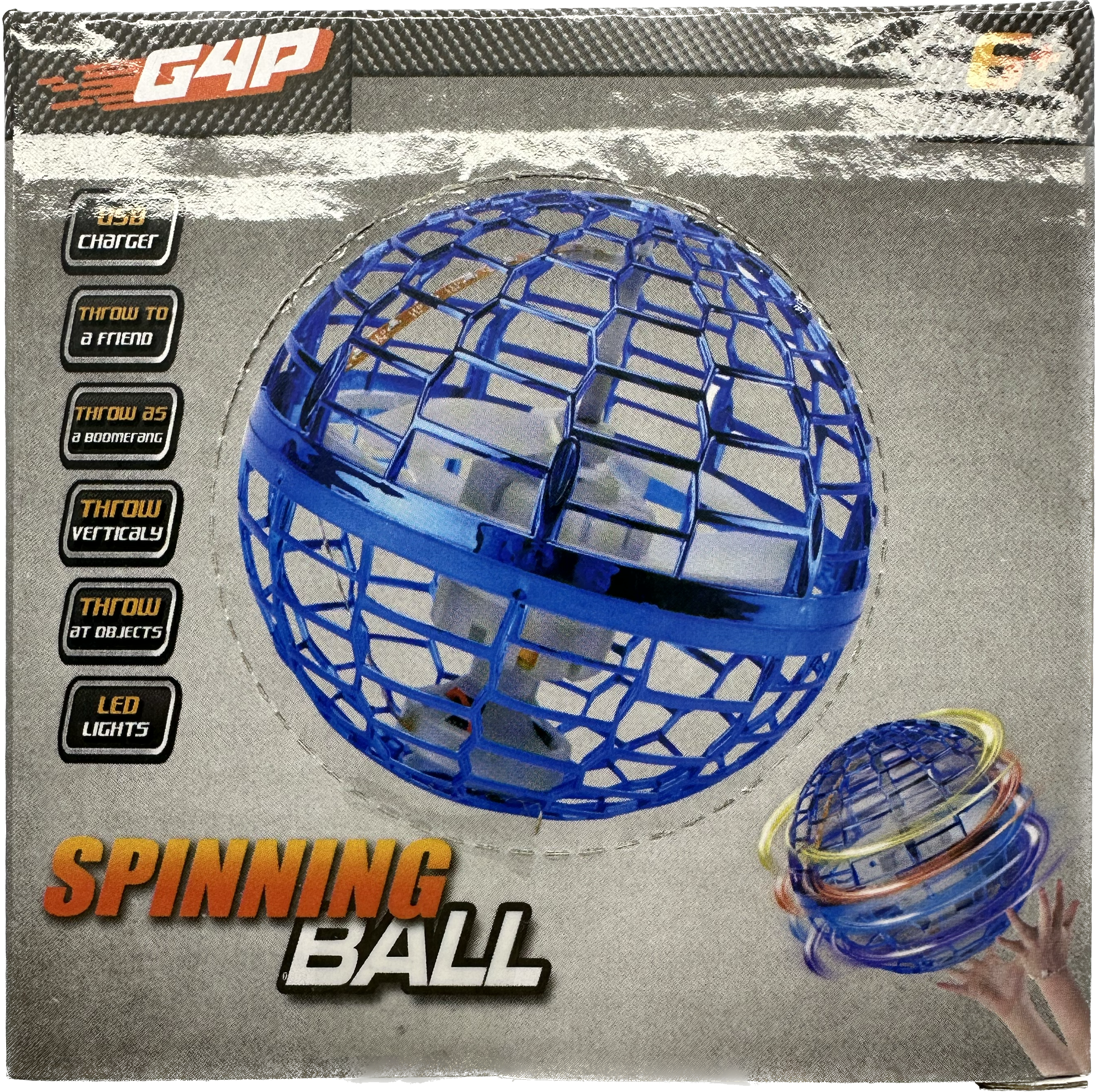 Spinning Ball, blu