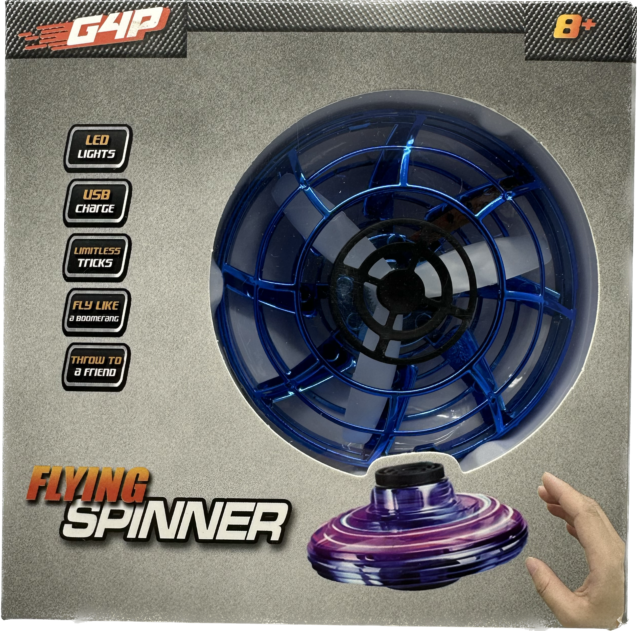 Flying Spinner, blu