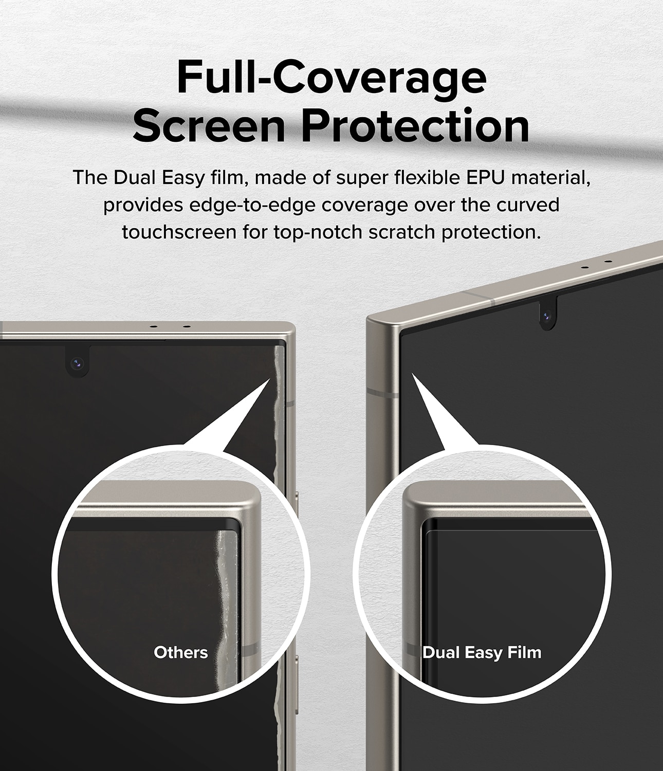 Dual Easy Screen Protector (2 pezzi) Samsung Galaxy S24 Ultra