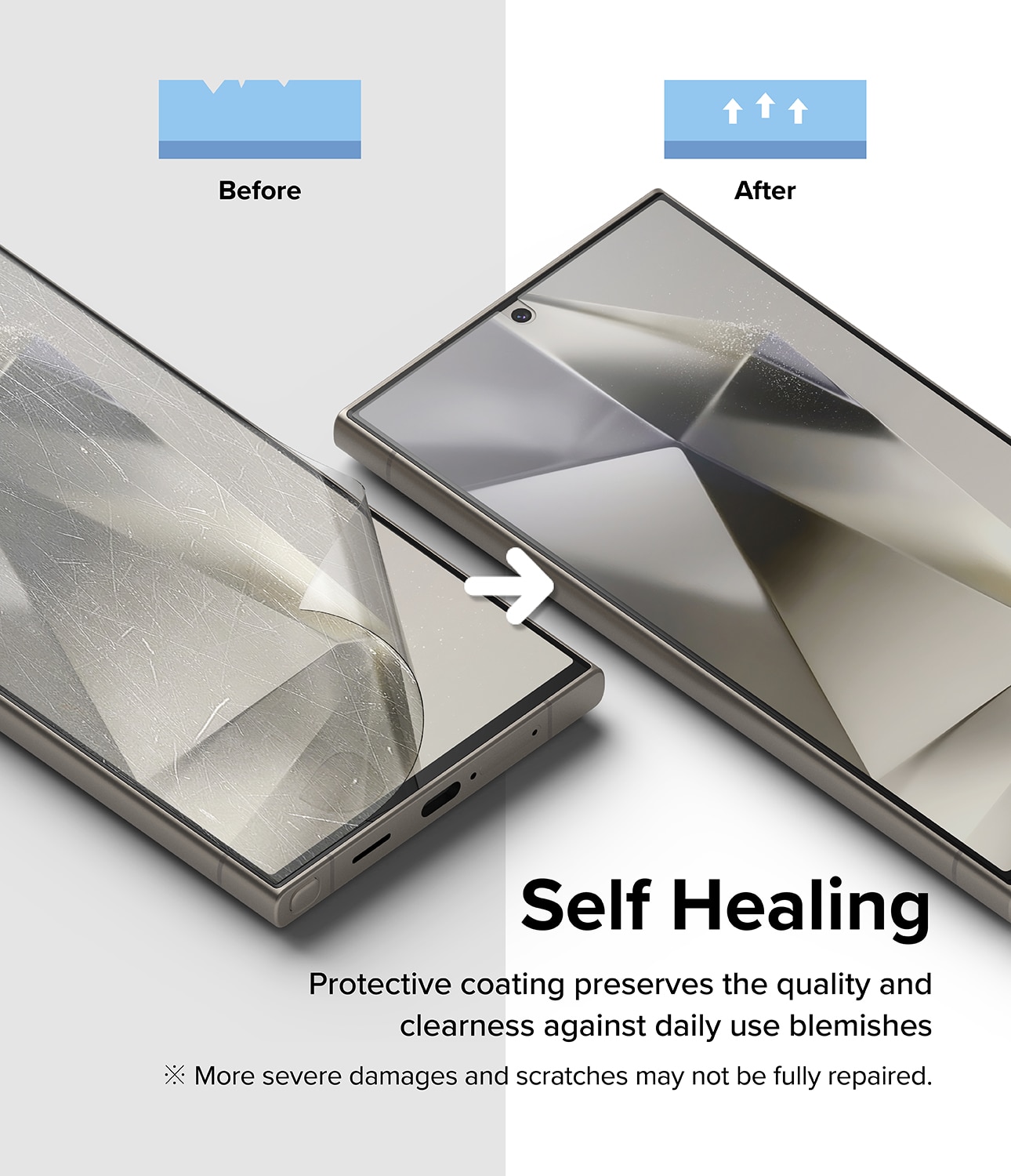 Dual Easy Screen Protector (2 pezzi) Samsung Galaxy S24 Ultra