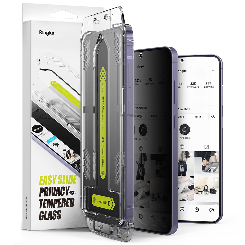 Easy Slide Privacy Glass (2 pezzi) Samsung Galaxy S24