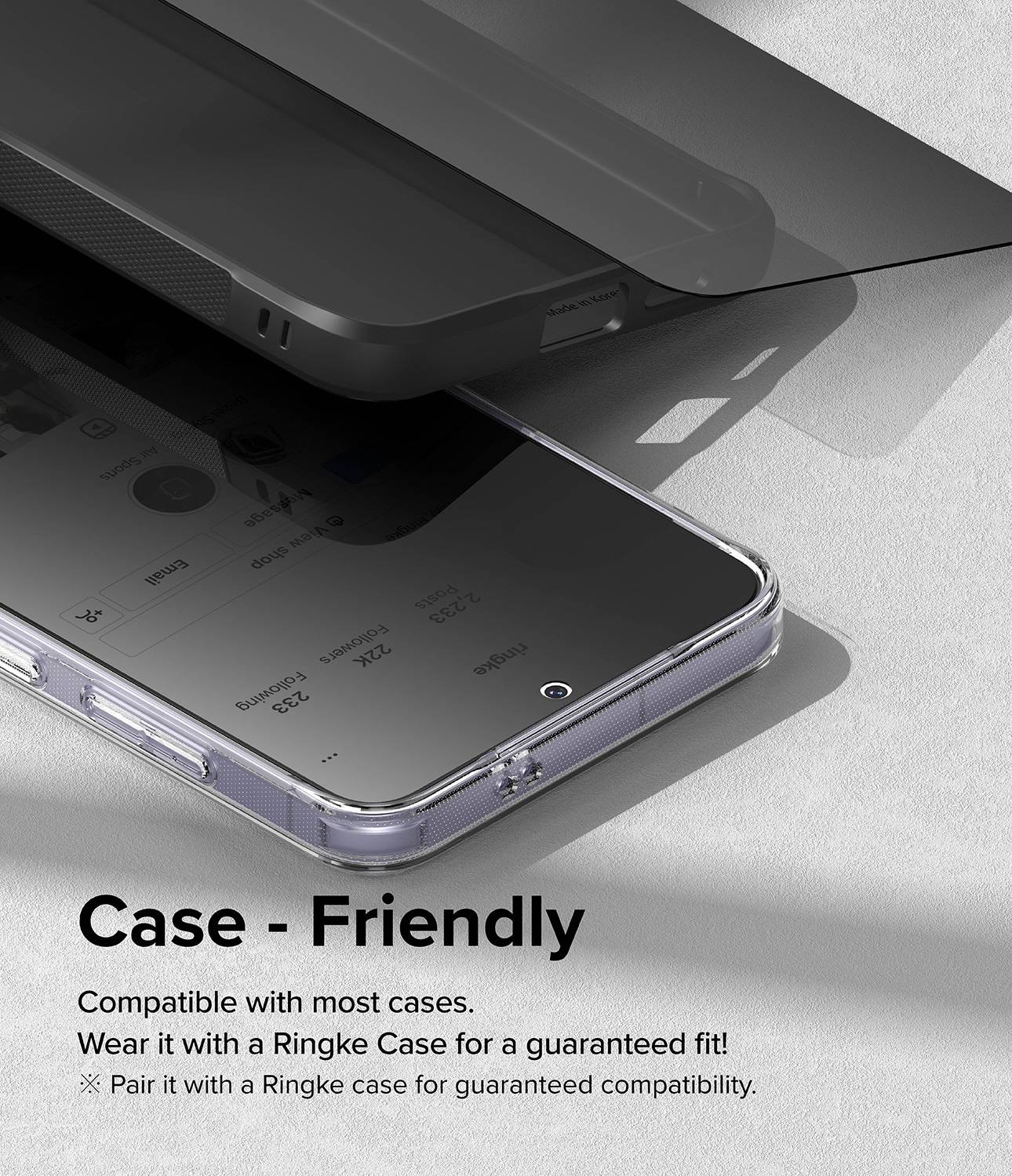 Easy Slide Privacy Glass (2 pezzi) Samsung Galaxy S24 Plus