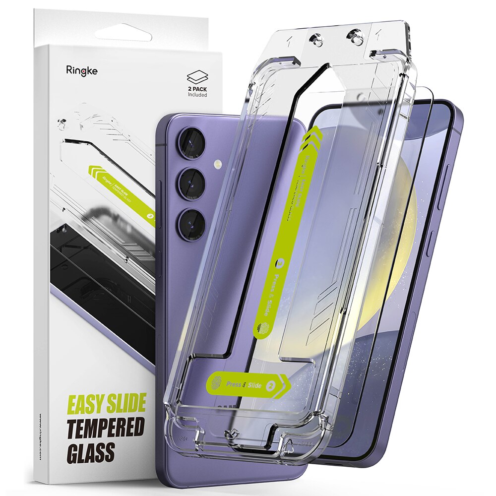 Ringke Easy Slide Glass (2-pack) Samsung Galaxy S24