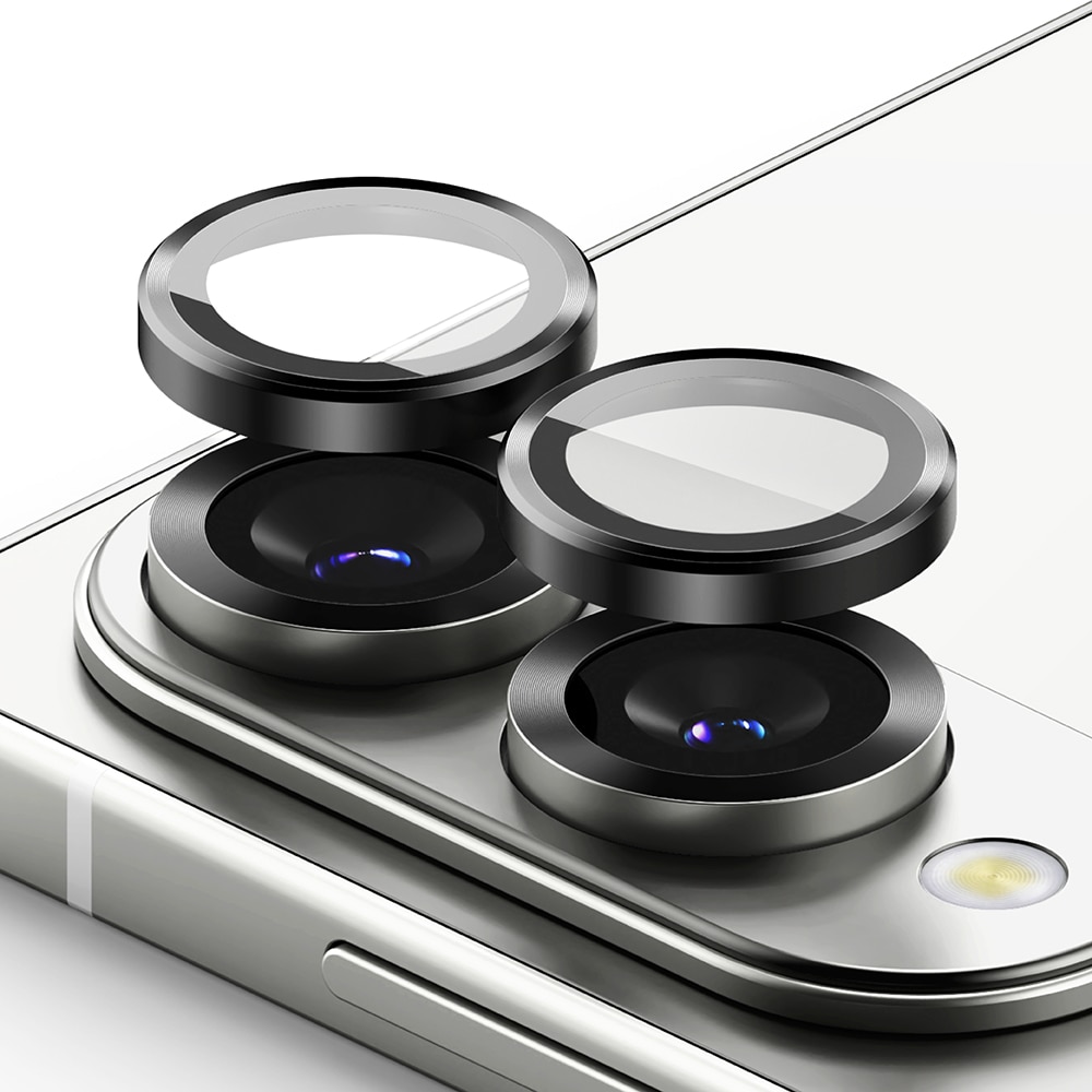 Camera Lens Frame Glass (2 pezzi) Samsung Galaxy S25 Edge Black