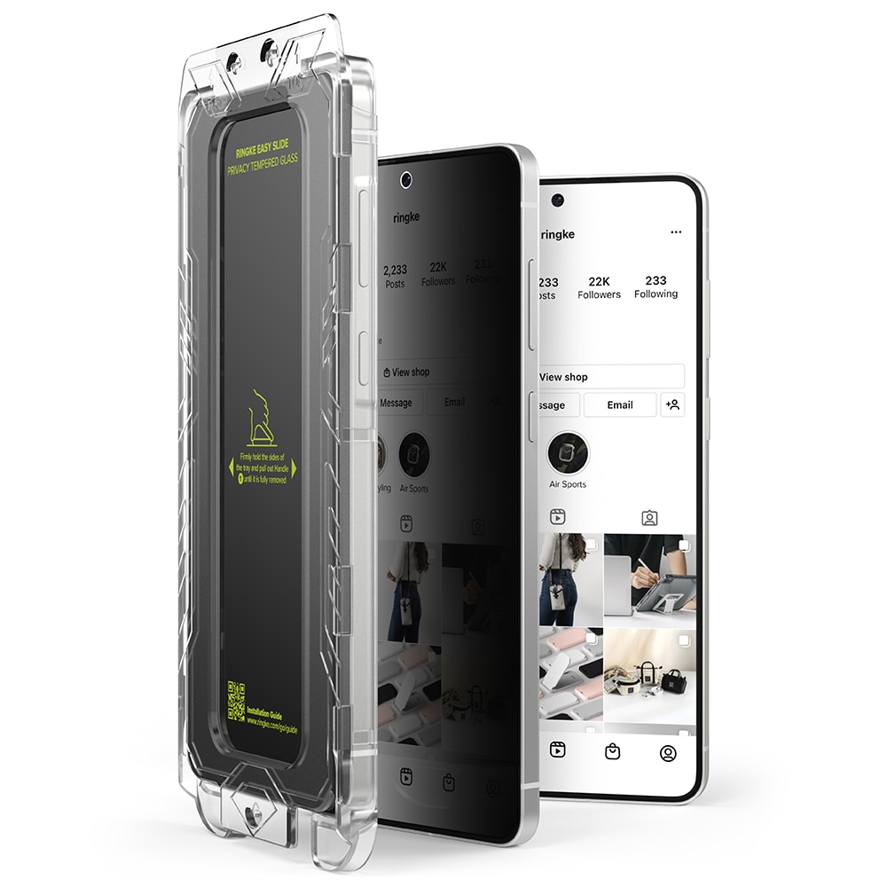 Easy Slide Privacy Glass (2 pezzi) Samsung Galaxy S25 Edge