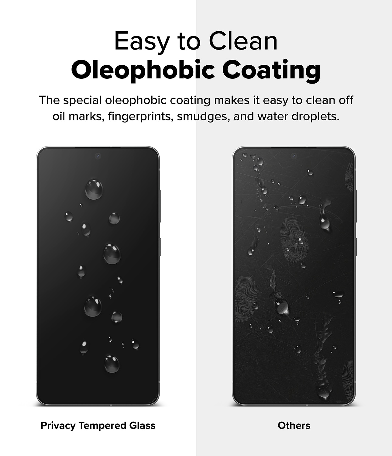 Easy Slide Privacy Glass (2 pezzi) Samsung Galaxy S25 Edge
