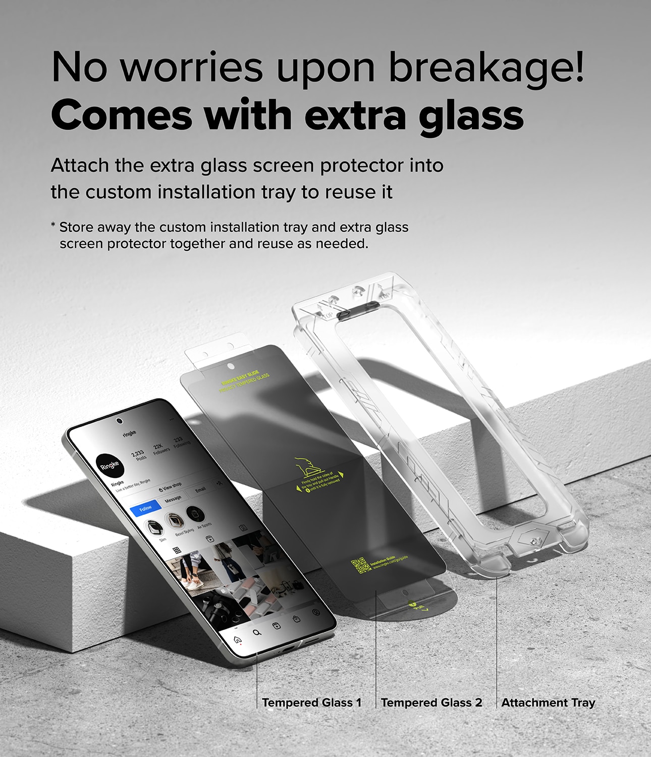 Easy Slide Privacy Glass (2 pezzi) Samsung Galaxy S25 Edge