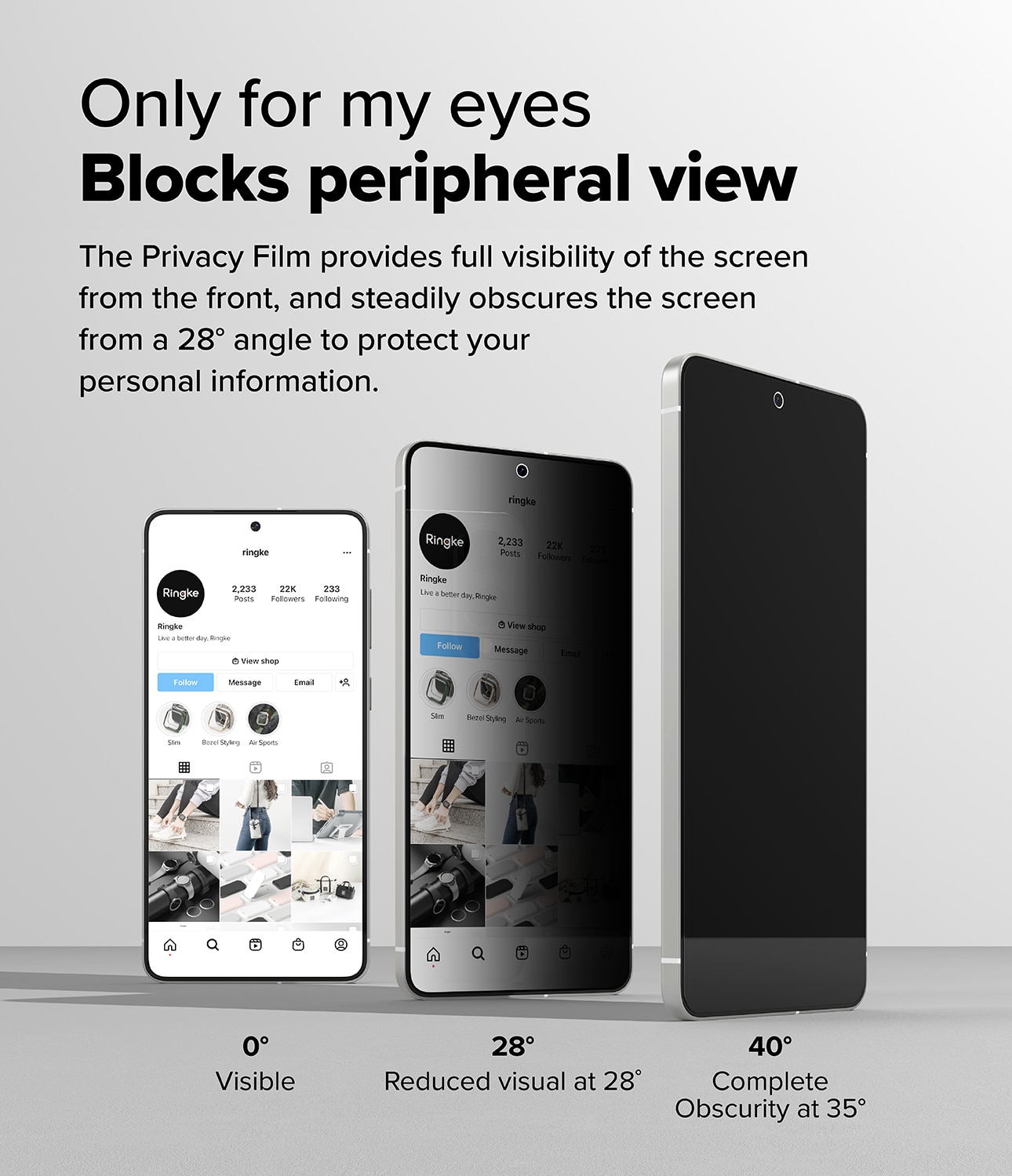 Easy Slide Privacy Glass (2 pezzi) Samsung Galaxy S25 Edge