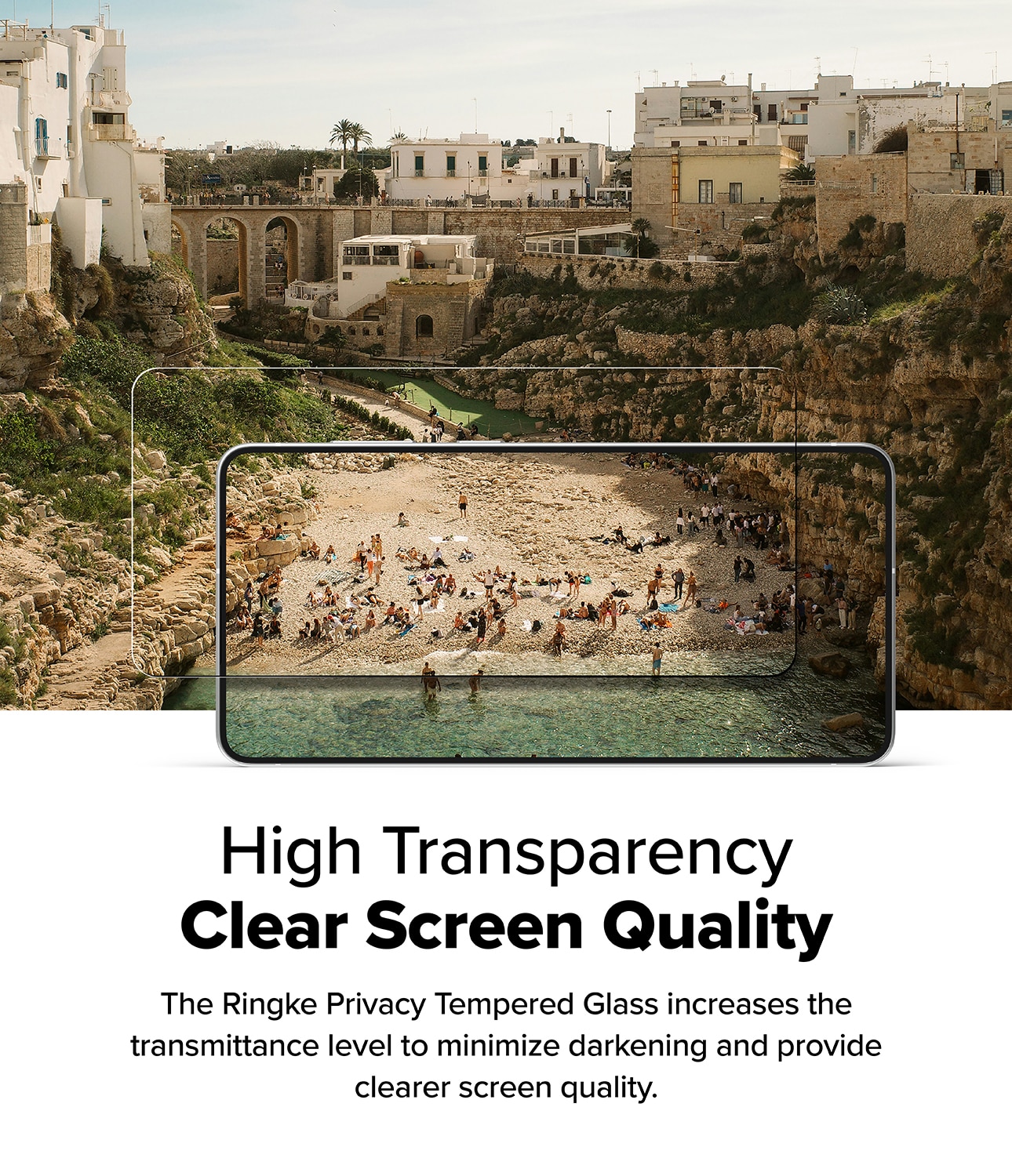 Easy Slide Privacy Glass (2 pezzi) Samsung Galaxy S25 Edge