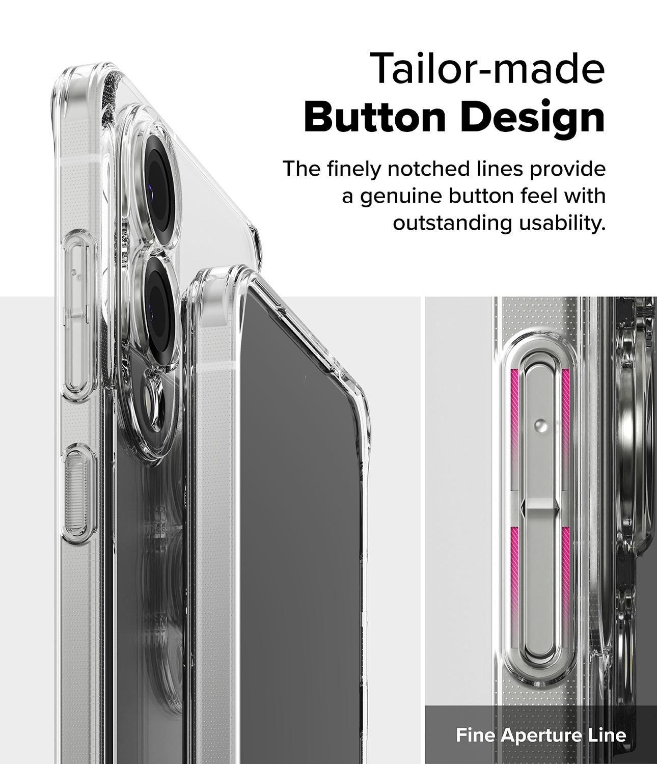Cover Fusion Samsung Galaxy S25 Edge Clear