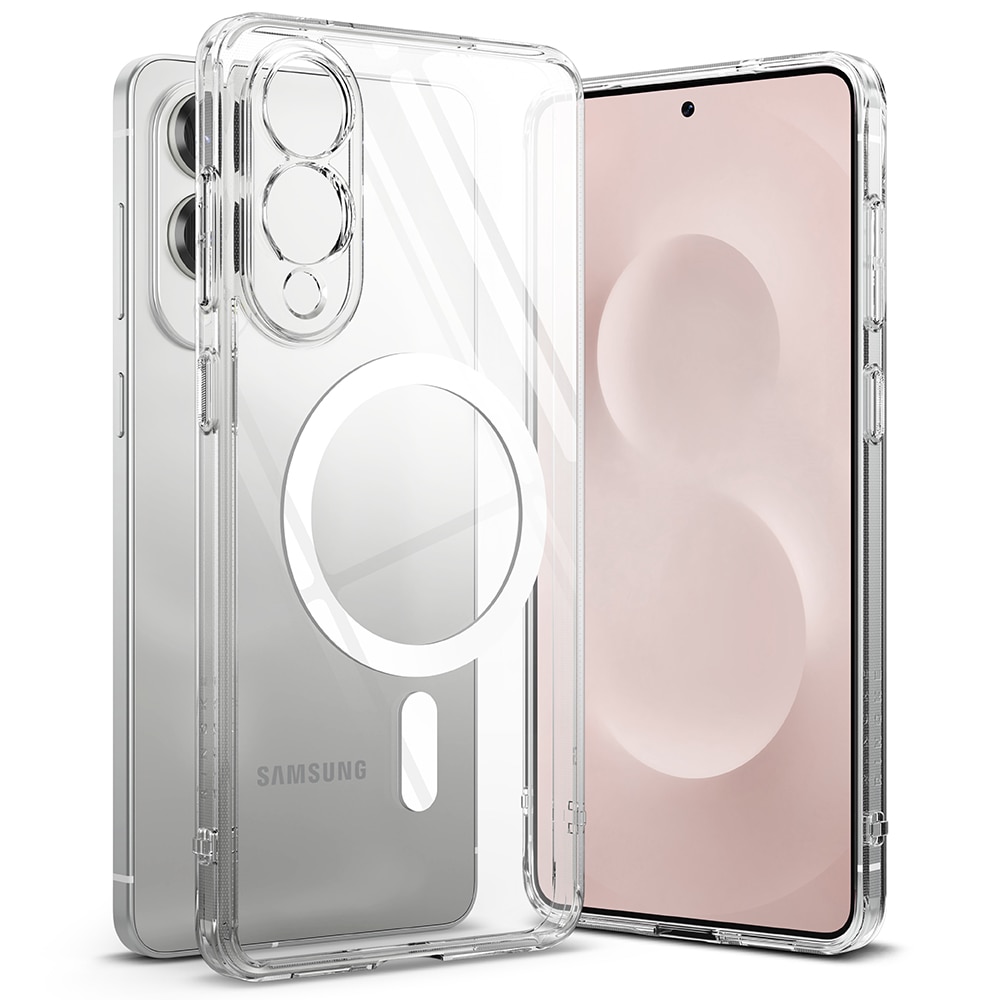 Cover Fusion Magnetic Samsung Galaxy S25 Edge Trasparente