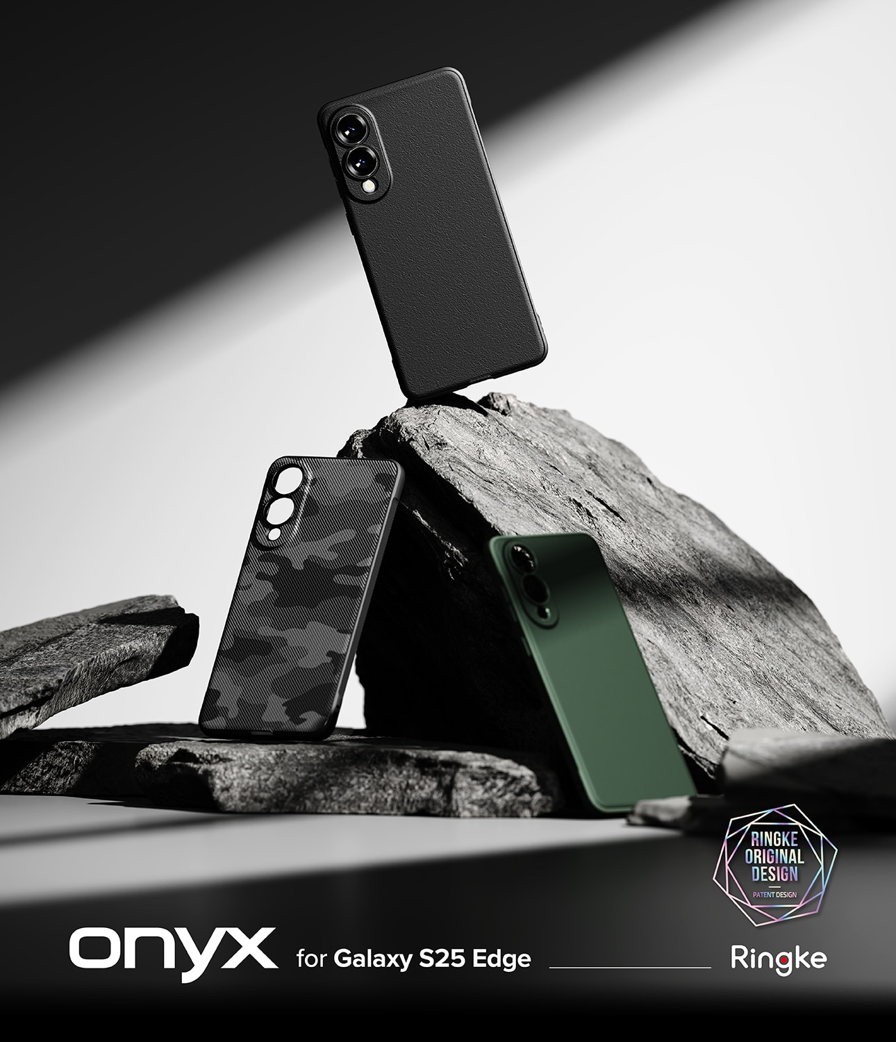 Cover Onyx Samsung Galaxy S25 Edge Black