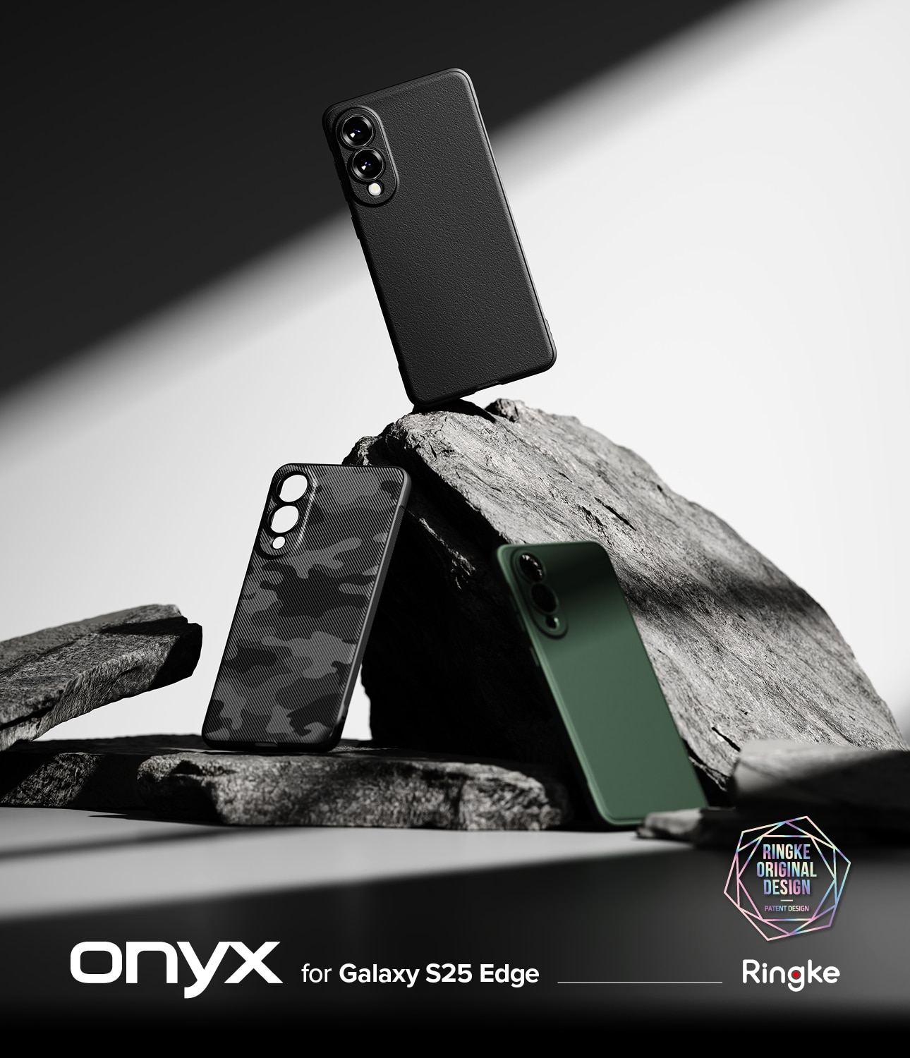 Cover Onyx Samsung Galaxy S25 Edge Dark Green