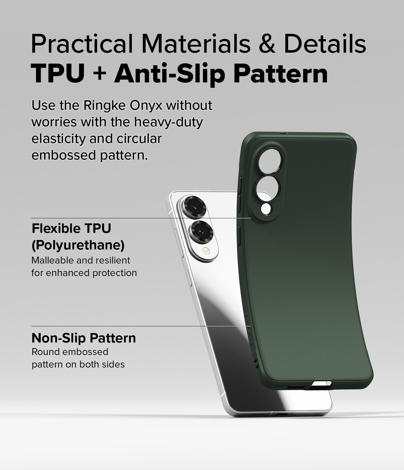 Cover Onyx Samsung Galaxy S25 Edge Dark Green
