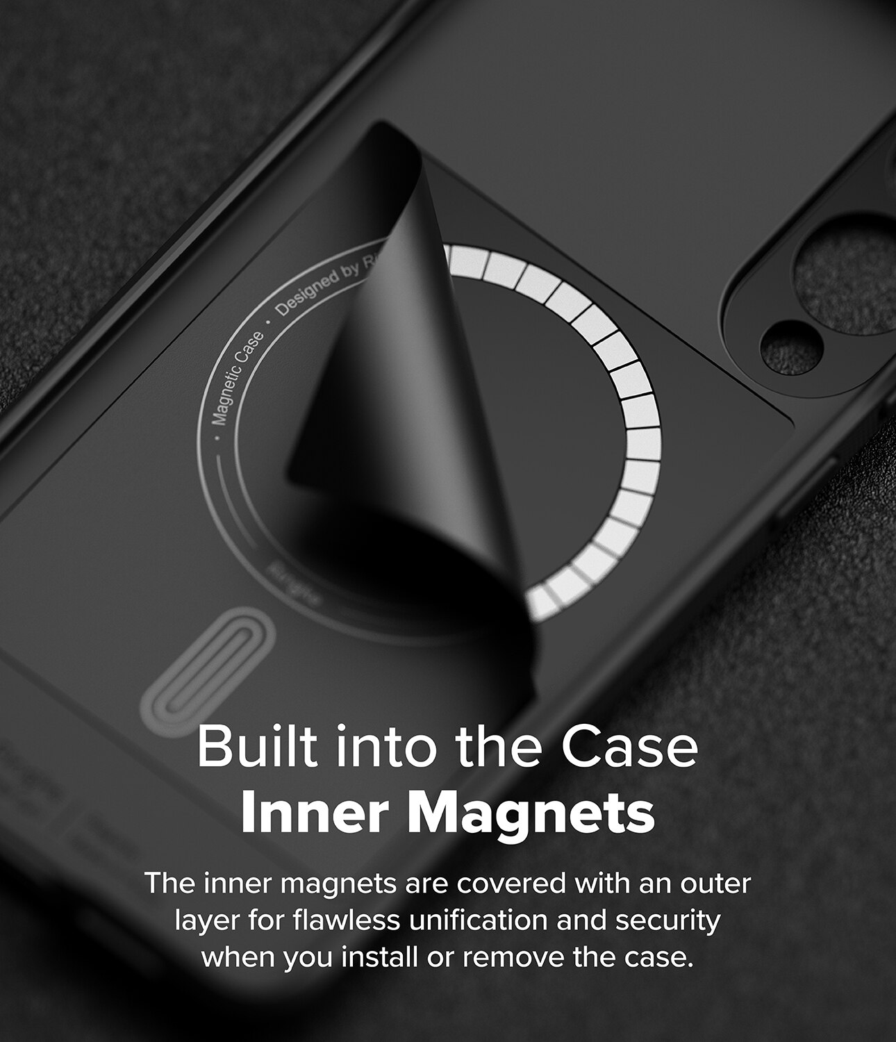 Cover Onyx Magnetic Samsung Galaxy S25 Edge Black
