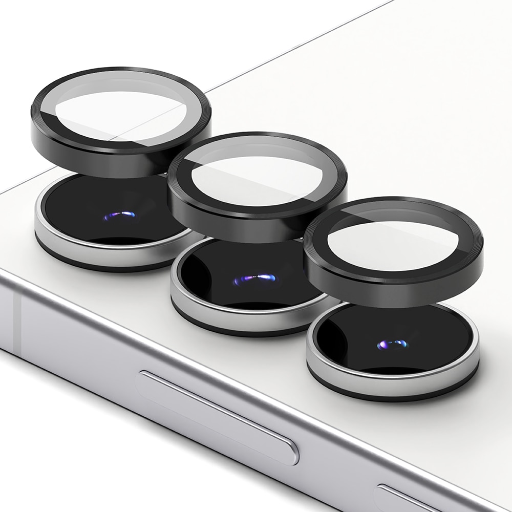 Camera Lens Frame Glass (2 pezzi) Samsung Galaxy S25 FE Black