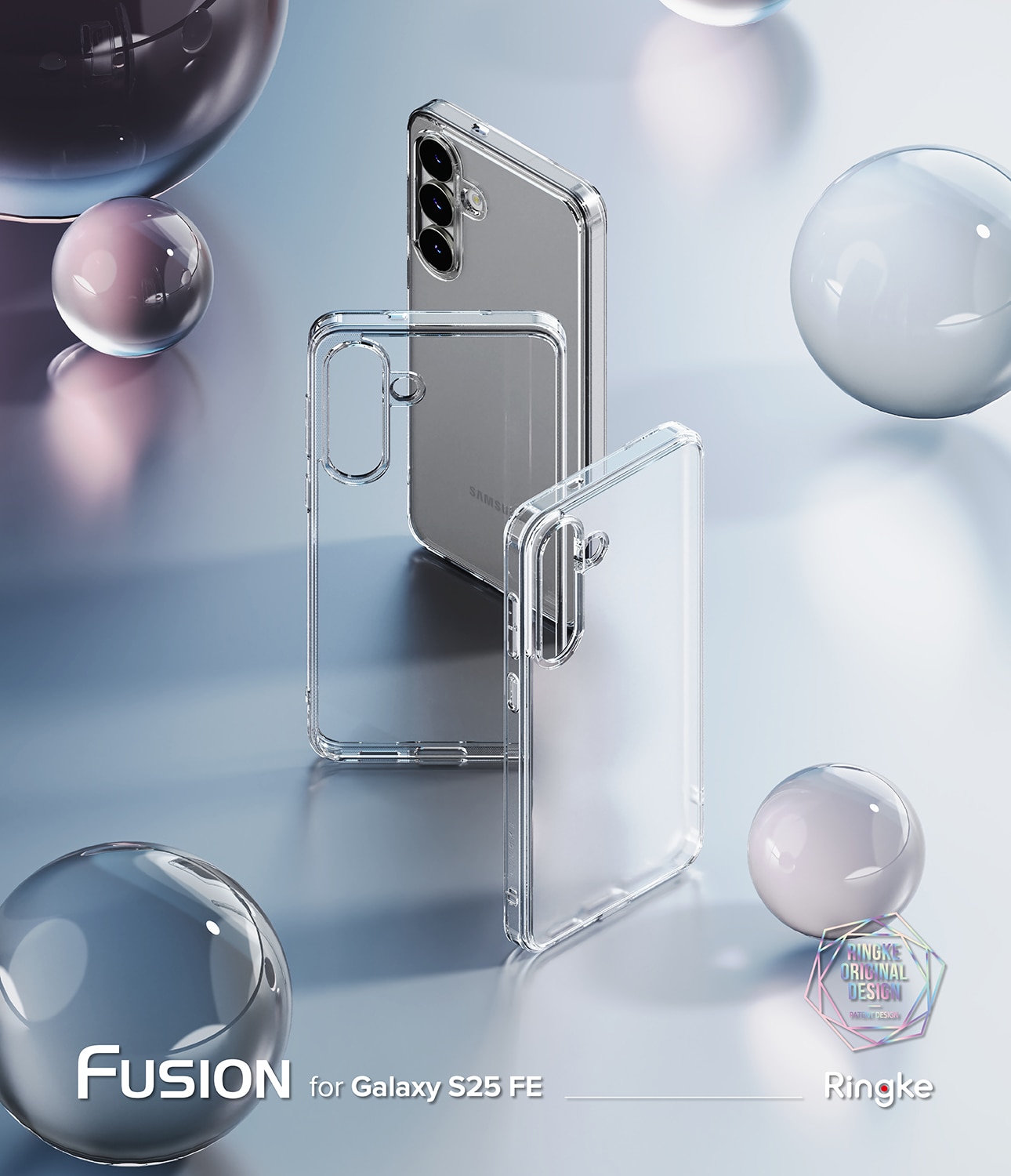 Cover Fusion Samsung Galaxy S25 FE Clear