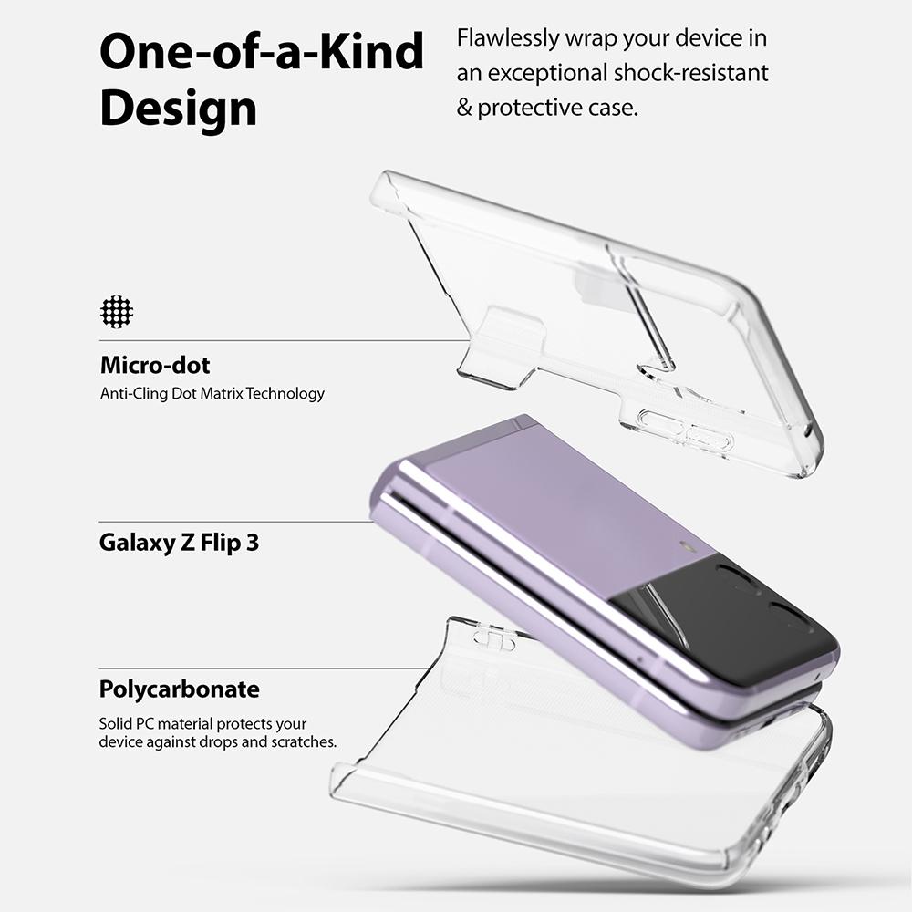 Cover Slim Samsung Galaxy Z Flip 3 Matte Clear