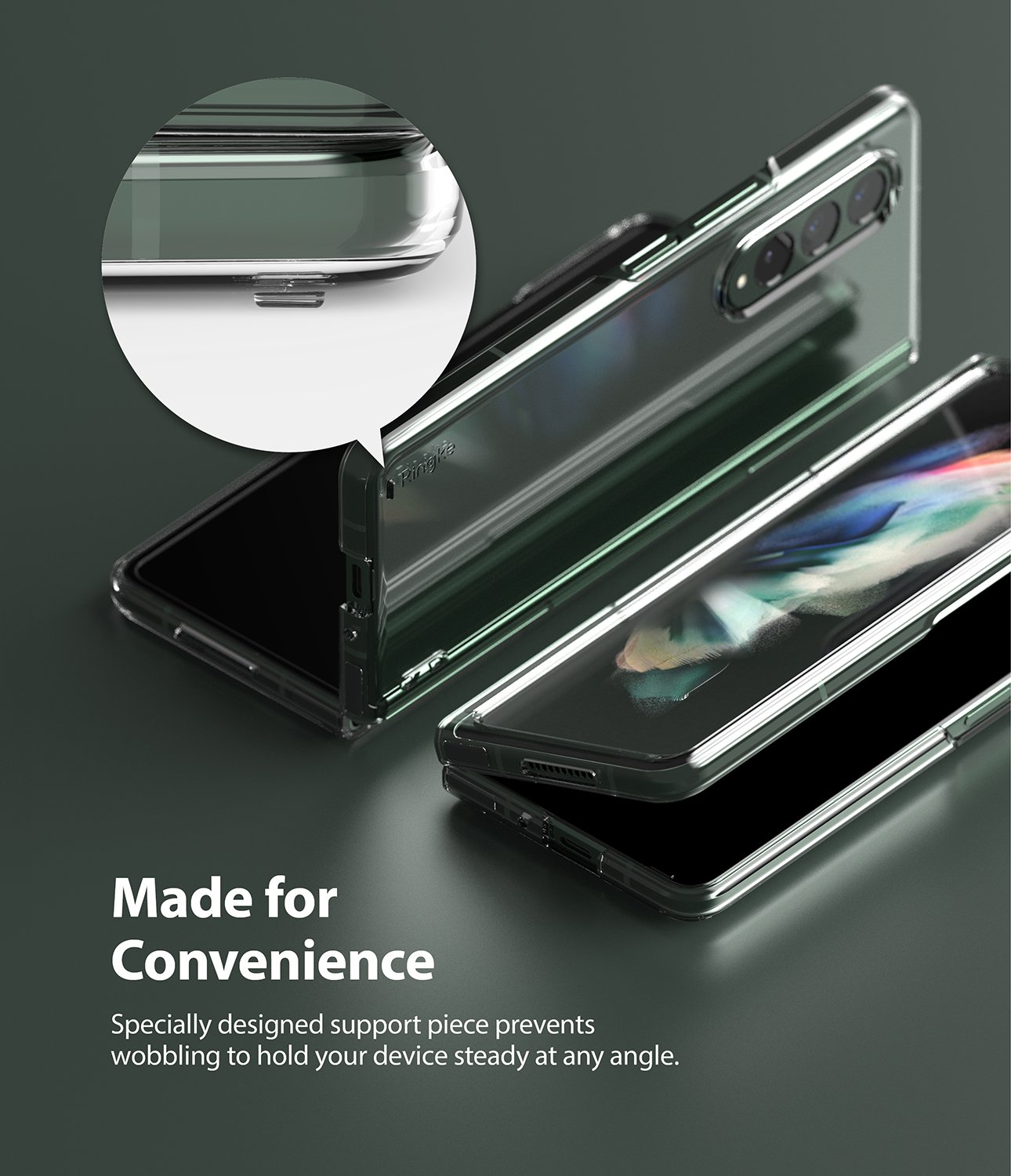 Cover Slim Samsung Galaxy Z Fold 3 Clear